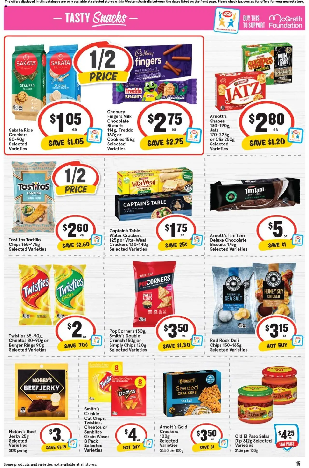 IGA catalogue - valid from 17.09.2025 | Page: 18 | Products: Honey, Water, Salt, Foundation