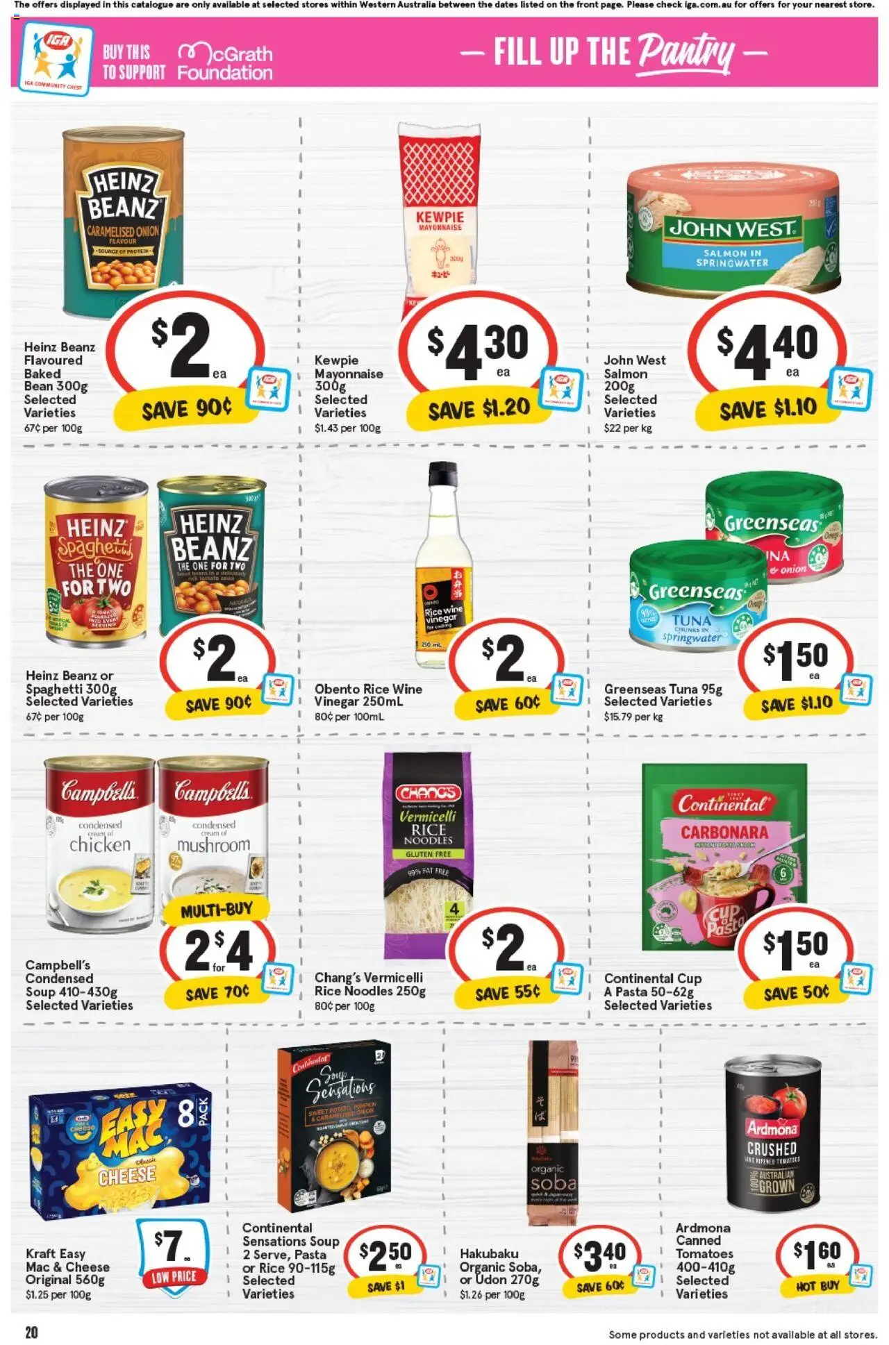 IGA catalogue - valid from 17.09.2025 | Page: 23 | Products: Chicken, Tomatoes, Mayonnaise, Pumpkin