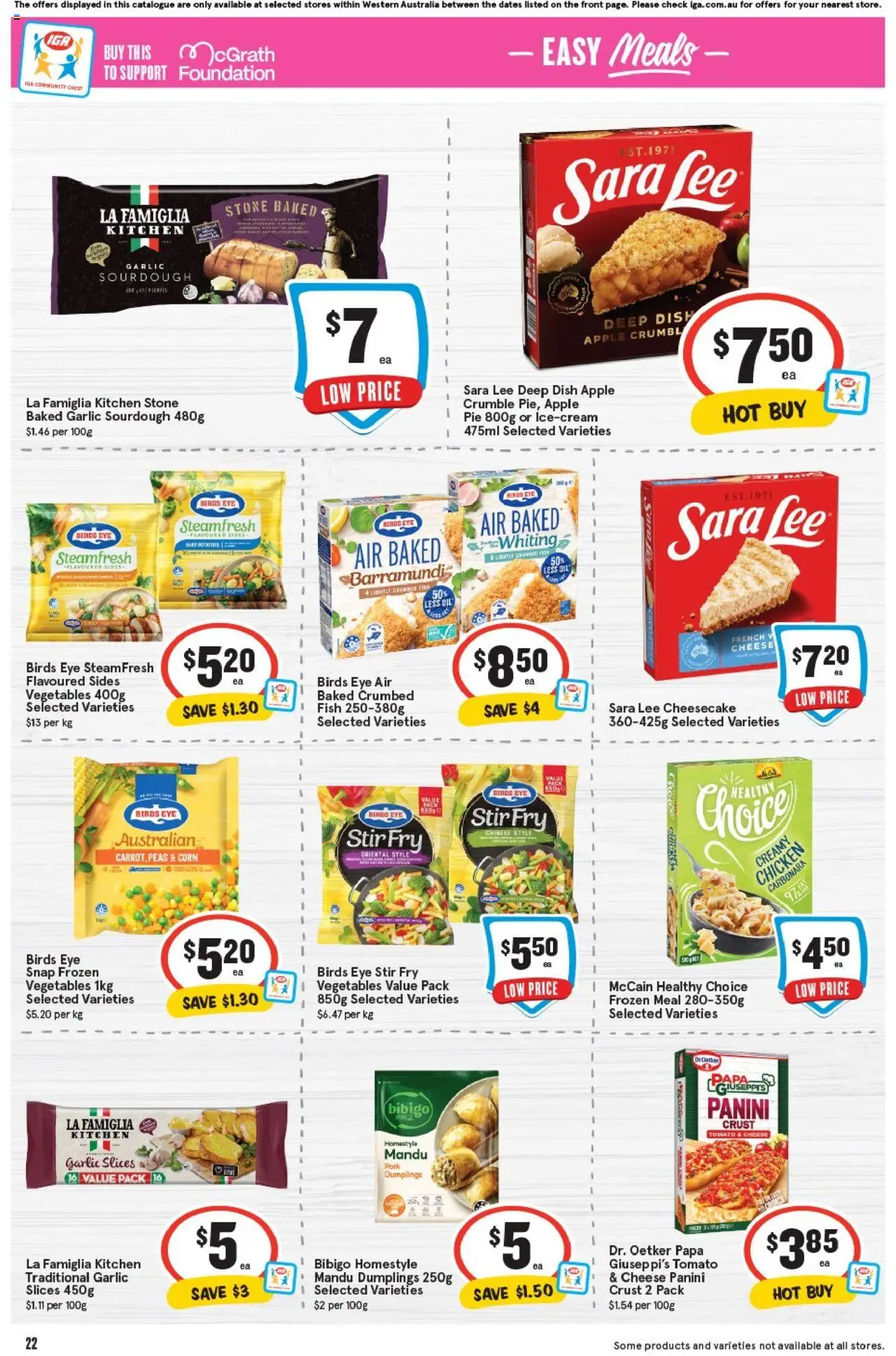 IGA catalogue - valid from 17.09.2025 | Page: 25 | Products: Cheese, Chicken, Potatoes, Foundation