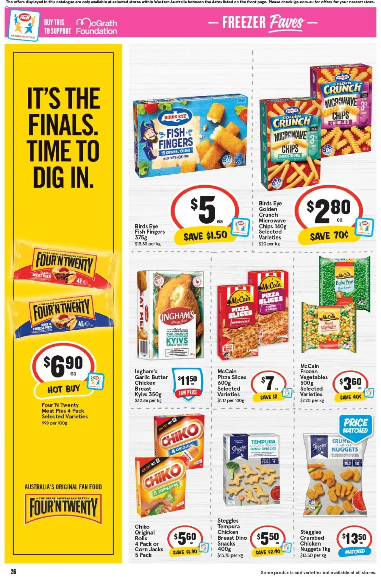 IGA catalogue - valid from 17.09.2025 | Page: 29 | Products: Meat, Chips, Freezer, Microwave