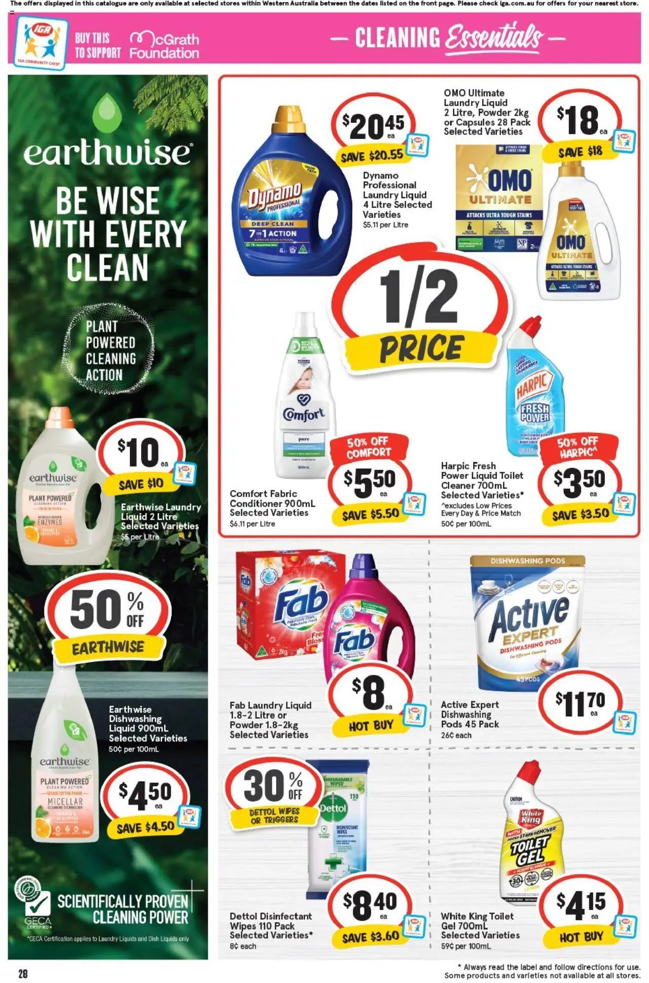 IGA catalogue - valid from 17.09.2025 | Page: 31 | Products: Powder, Cleaner, Conditioner, Laundry
