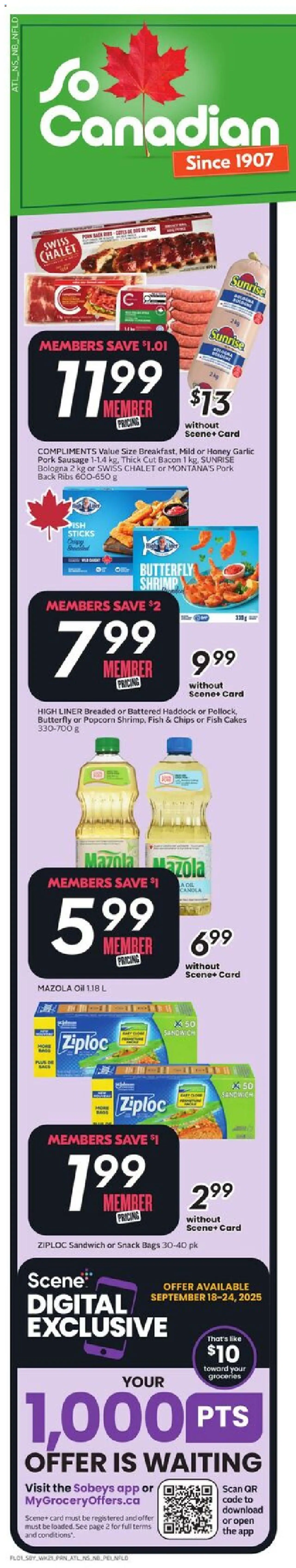 Sobeys flyer valid from 18.09.2025 | Page: 2