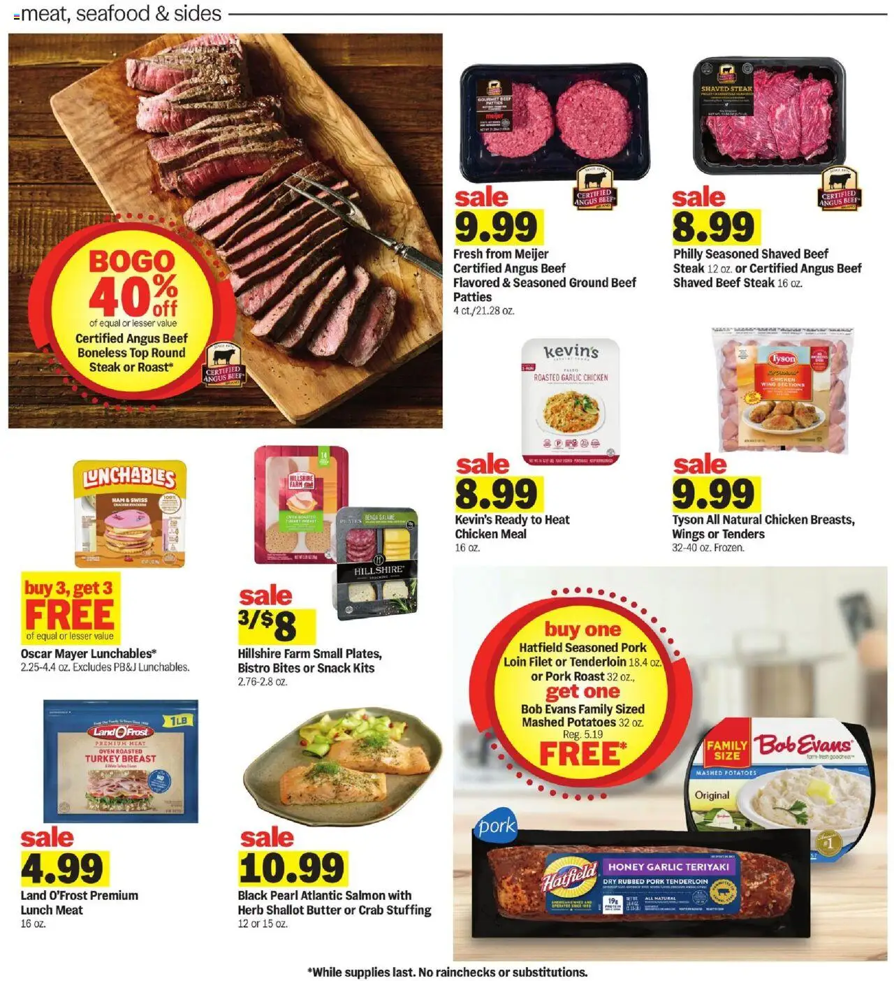 Meijer Weekly Ad - MI - valid from 17.09.2025 | Page: 5 | Products: Butter, Seafood, Garlic, Oven