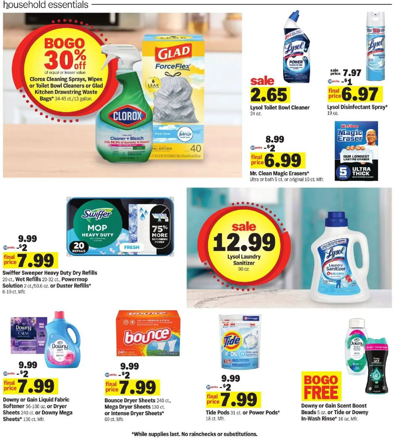 Meijer Weekly Ad - MI - valid from 17.09.2025 | Page: 25 | Products: Eraser, Bath, Pads, Dryer