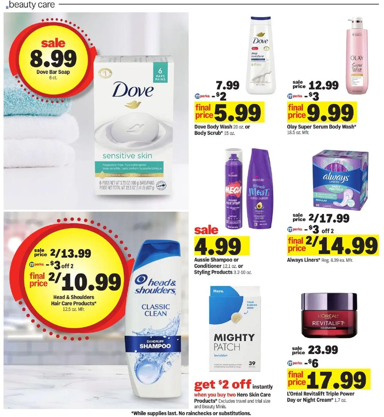 Meijer Weekly Ad - MI - valid from 17.09.2025 | Page: 31 | Products: Conditioner, Hair spray, Soap, Bar Soap