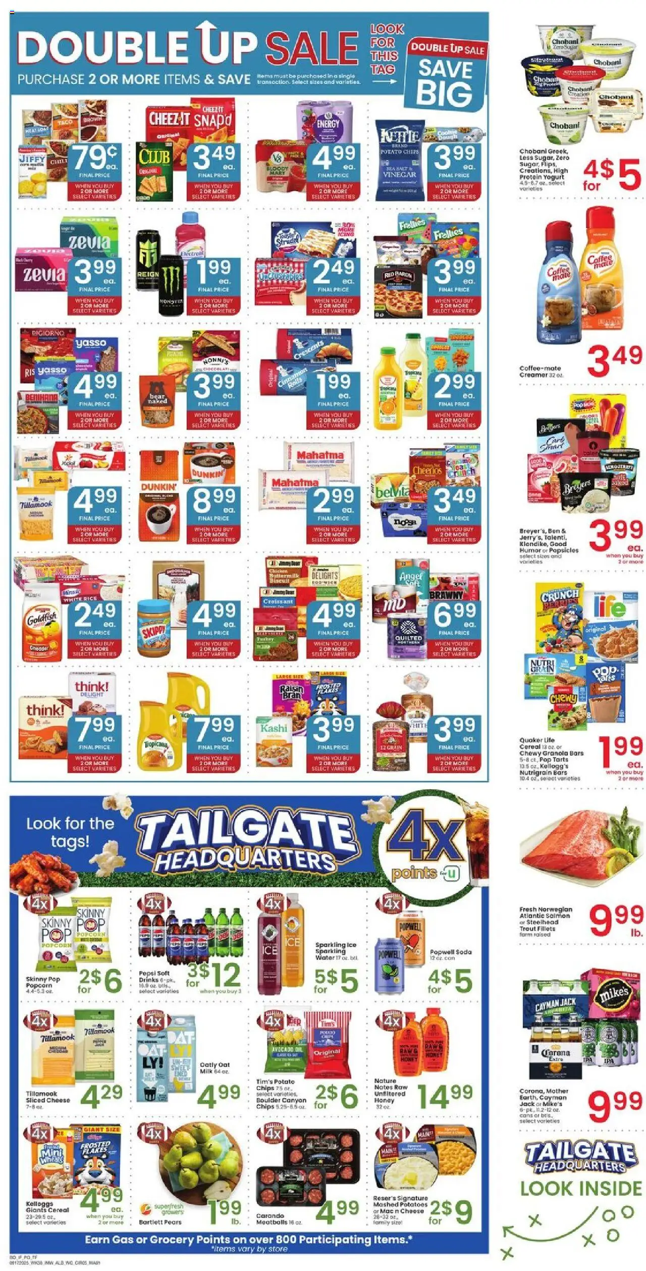 Albertsons Weekly Ad - valid from 17.09.2025 | Page: 2 | Products: Vinegar, Wc, Rice, Water