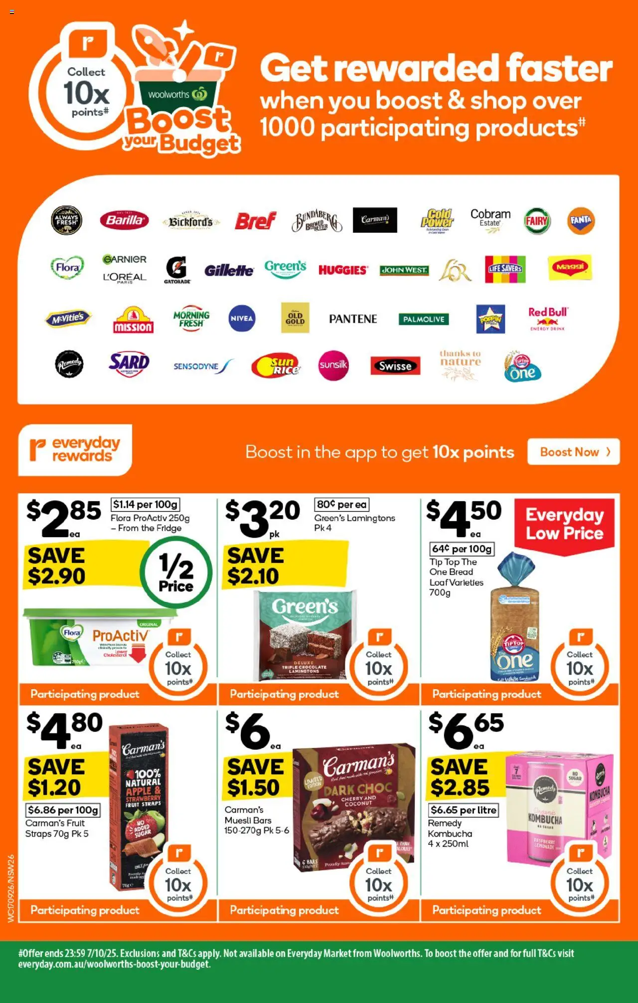 Woolworths catalogue - valid from 17.09.2025 | Page: 24 | Products: Energy drink, Chocolate, Sugar, Fridge