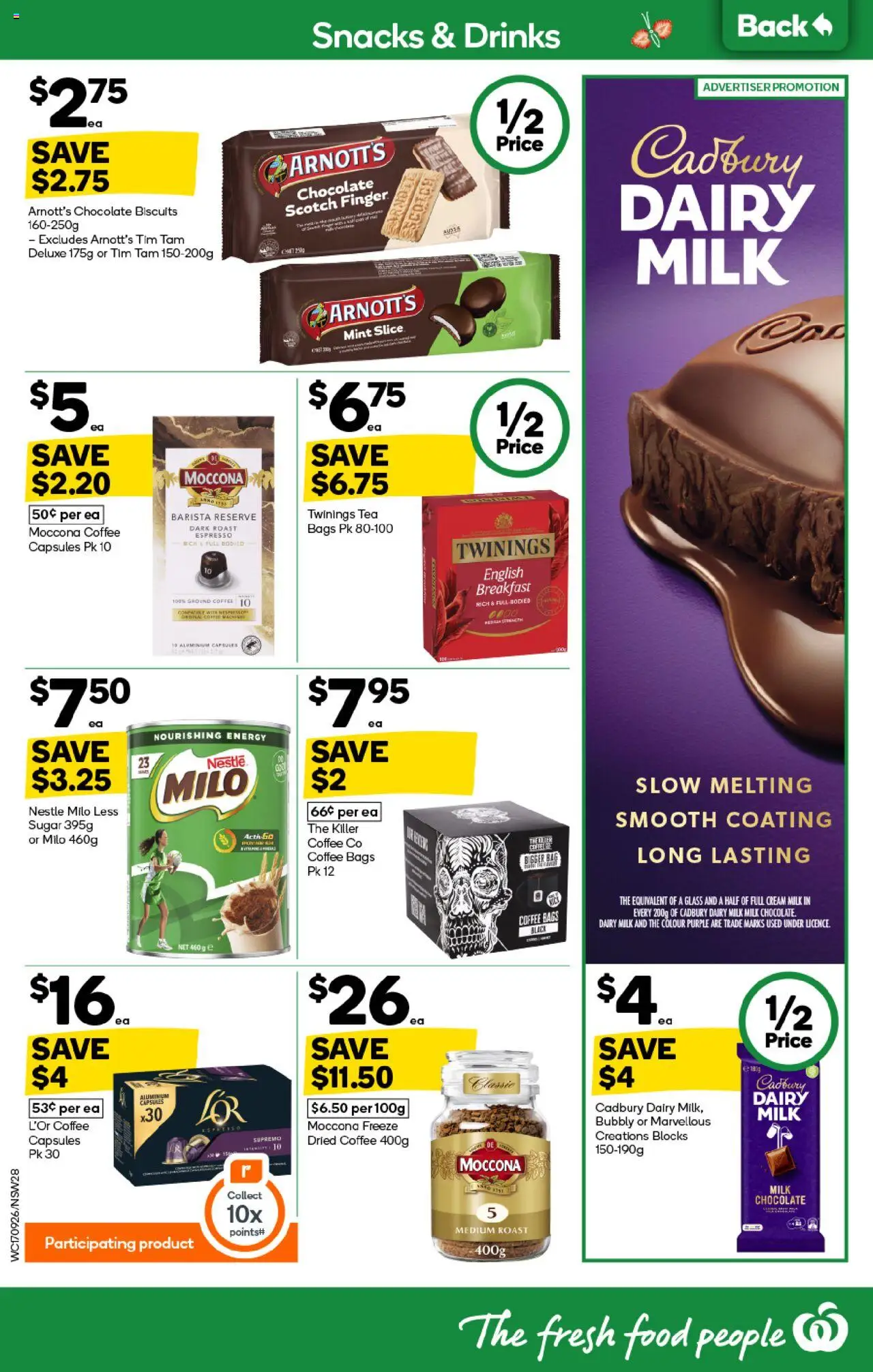 Woolworths catalogue - valid from 17.09.2025 | Page: 26 | Products: Dairy, Coffee, Chocolate, Cream