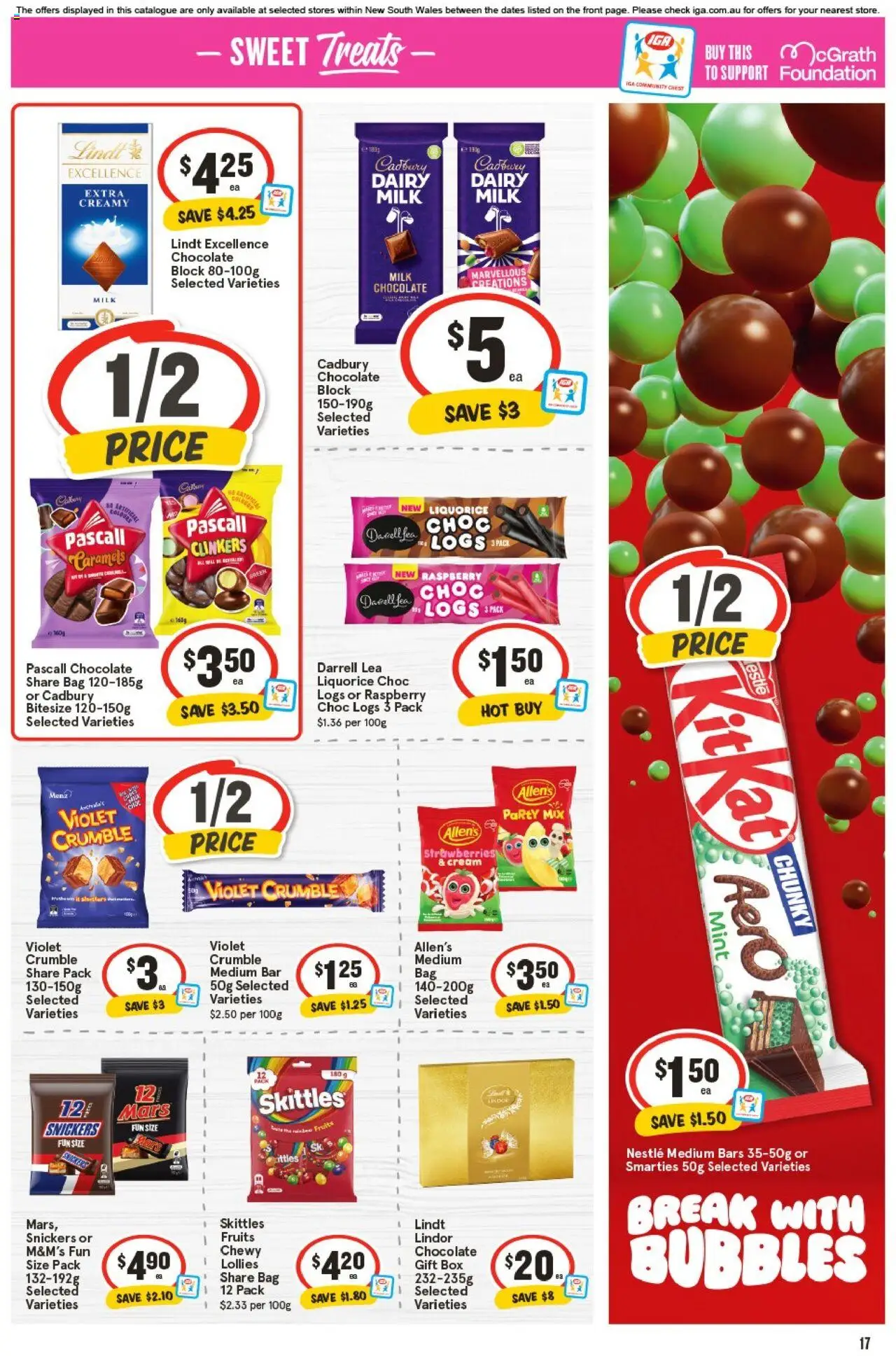 IGA catalogue - valid from 17.09.2025 | Page: 16 | Products: Dairy, Fruits, Raspberry, Foundation