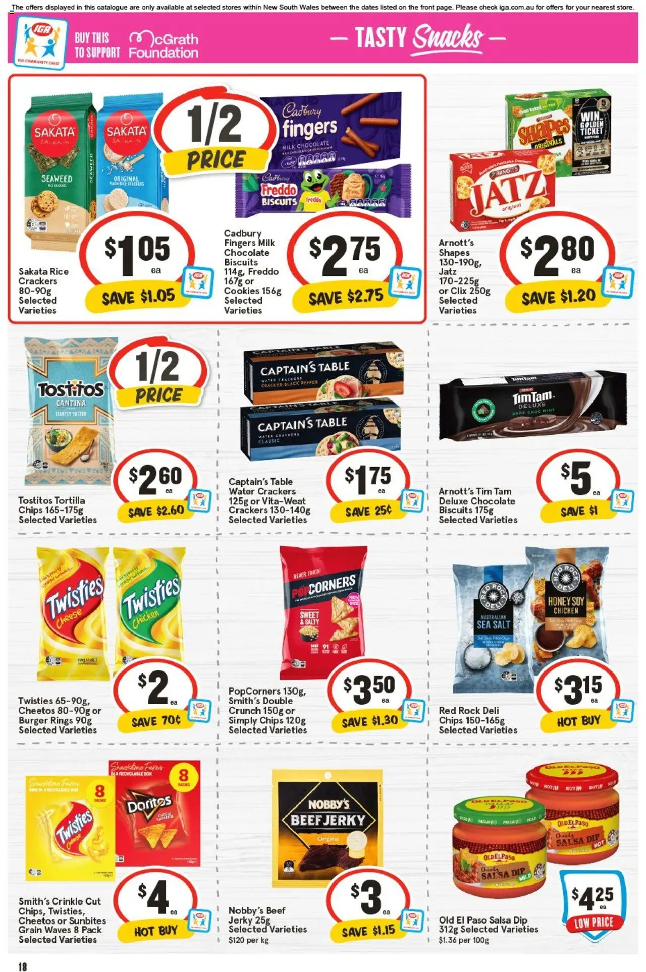 IGA catalogue - valid from 17.09.2025 | Page: 17 | Products: Cheese, Chocolate, Rice, Chips