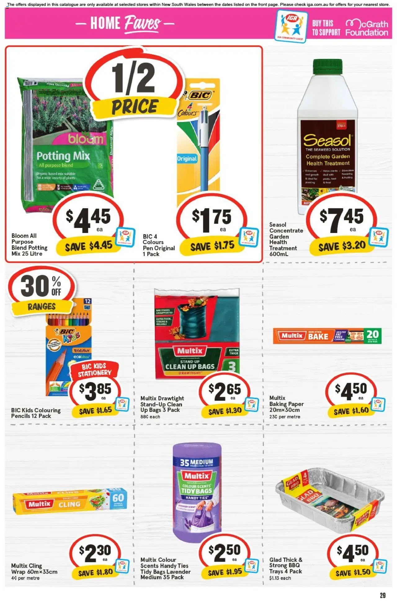 IGA catalogue - valid from 17.09.2025 | Page: 28 | Products: Foundation, Treatment