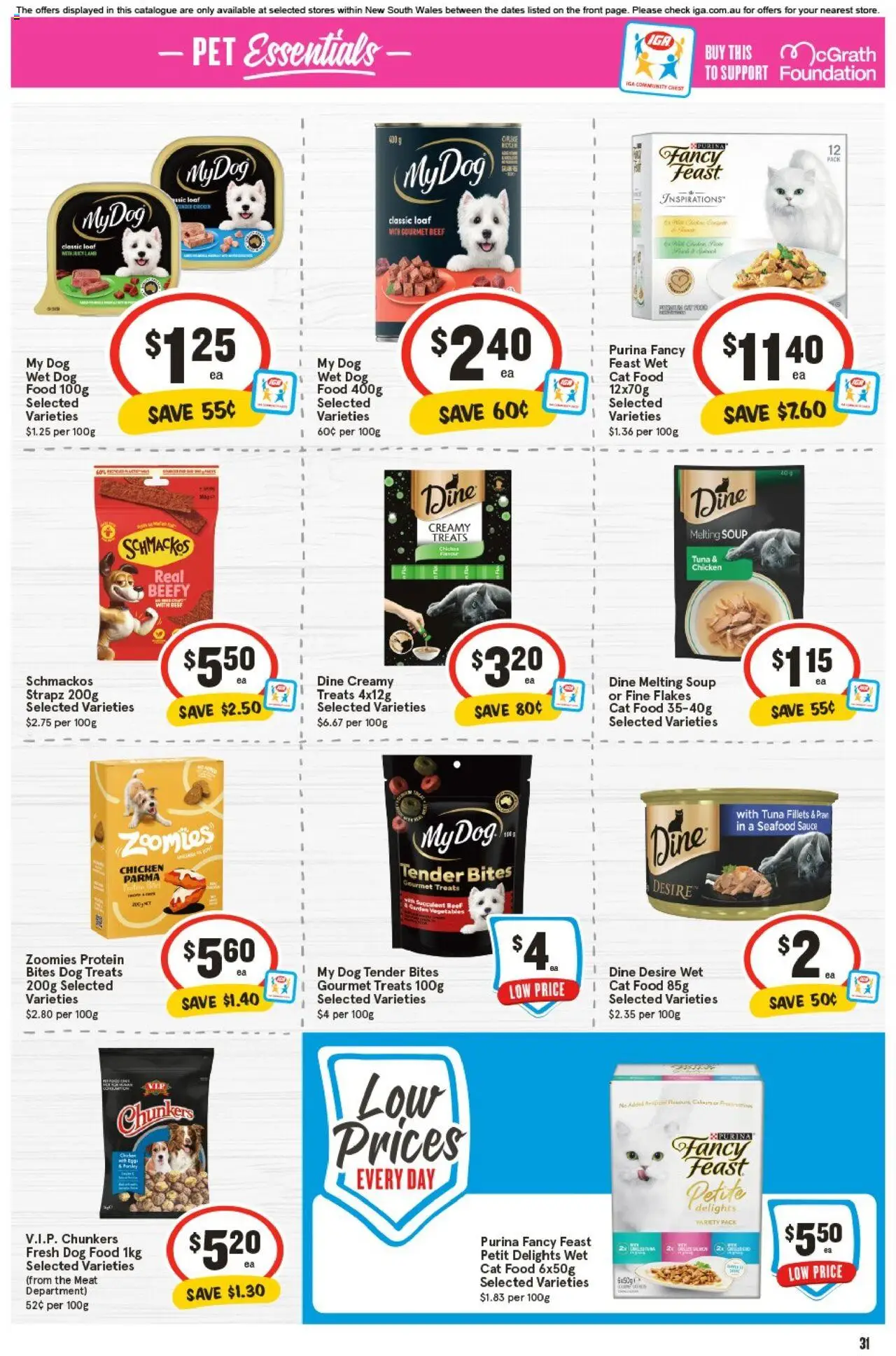 IGA catalogue - valid from 17.09.2025 | Page: 30 | Products: Meat, Flakes, Vegetables, Seafood