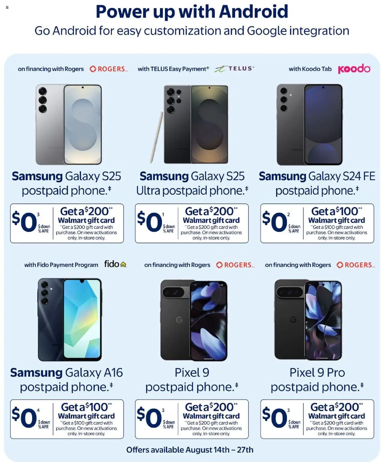 Walmart flyer valid from 07.08.2025 | Page: 10