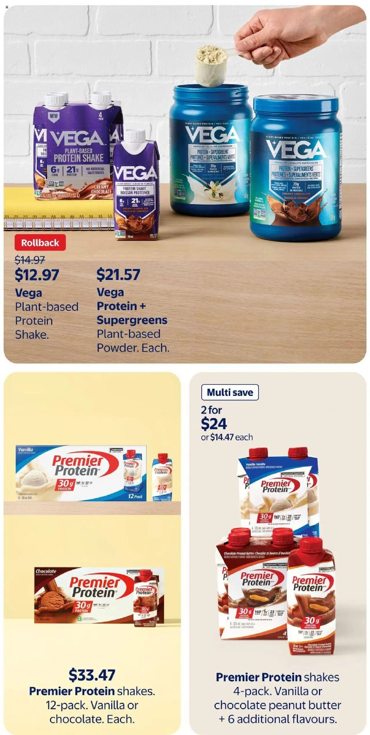 Walmart flyer valid from 07.08.2025 | Page: 43 | Products: Butter, Chocolate