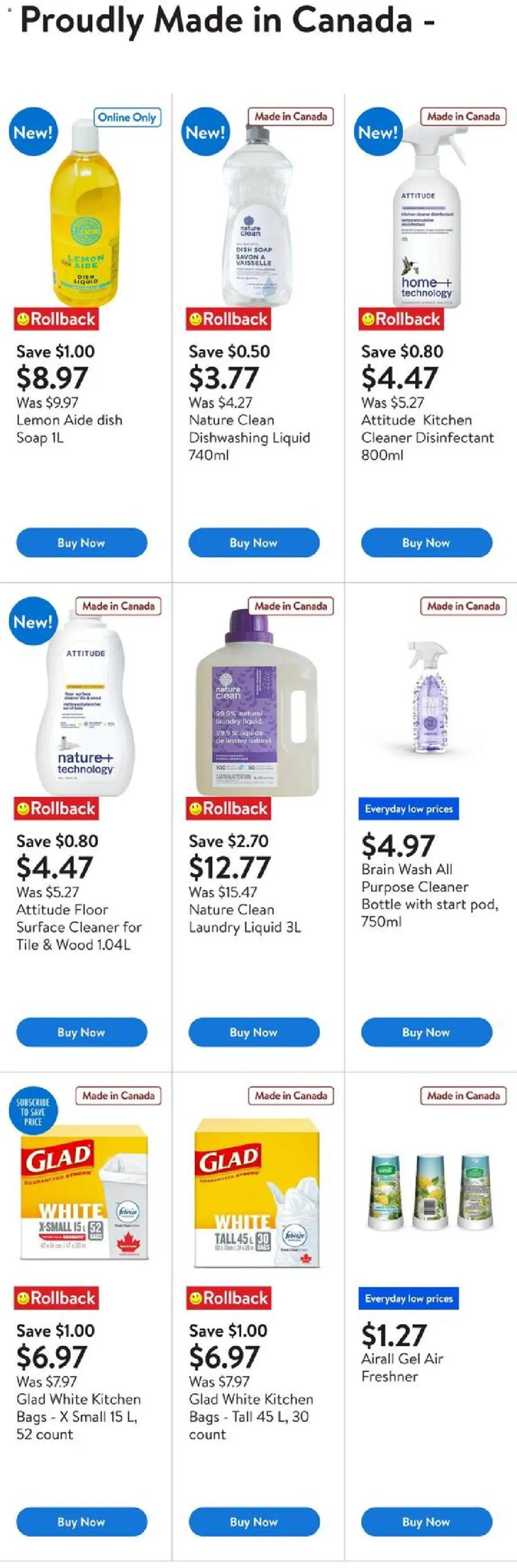 Walmart flyer valid from 11.09.2025 | Page: 7 | Products: Soap