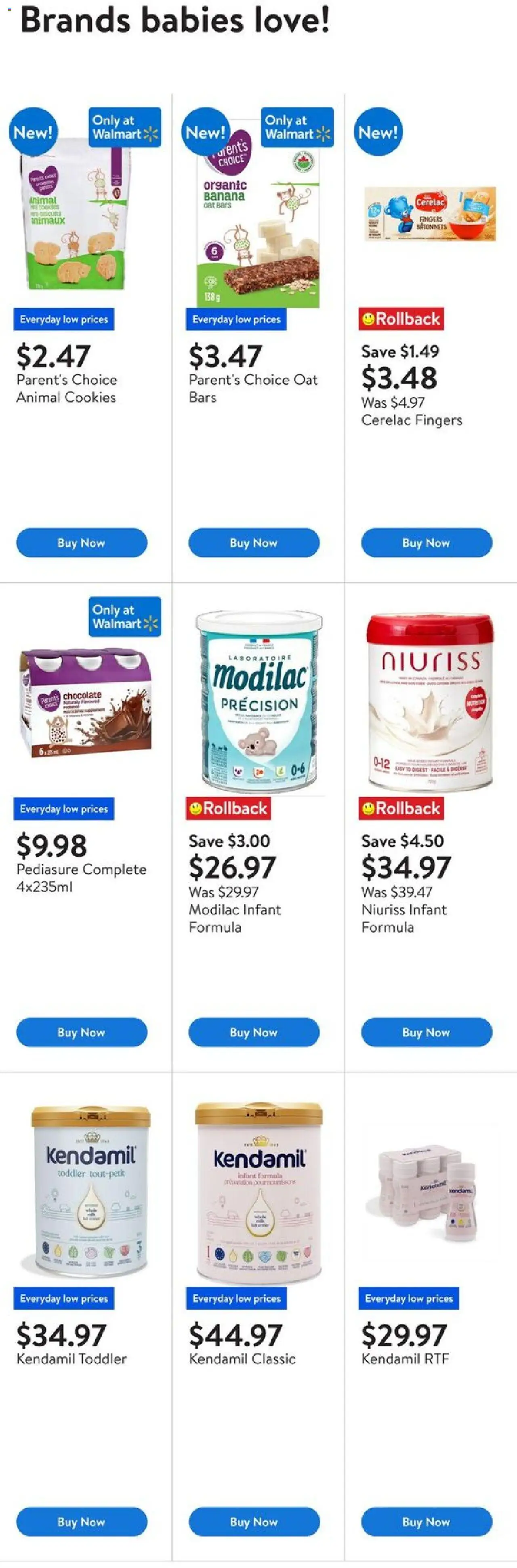 Walmart flyer valid from 11.09.2025 | Page: 6 | Products: Cookies, Chocolate