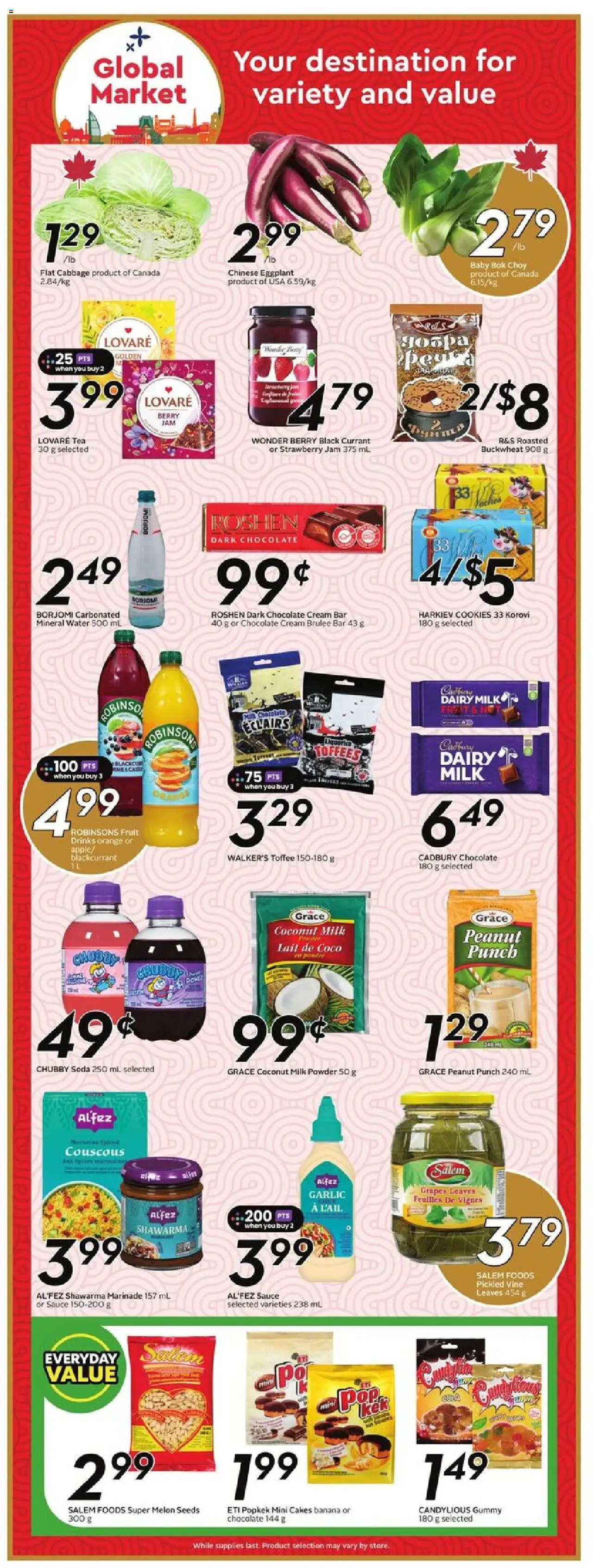 Sobeys flyer valid from 11.09.2025 | Page: 15 | Products: Cream, Cookies, Powder, Chocolate