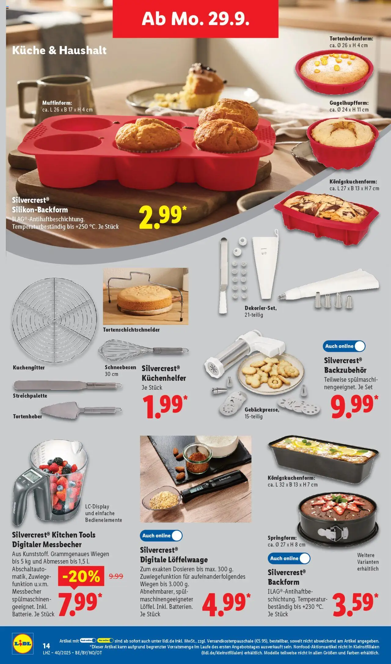 Lidl Prospekt Holzminden – gültig ab 29.09.2025 | Seite: 6 | Produkte: Küche