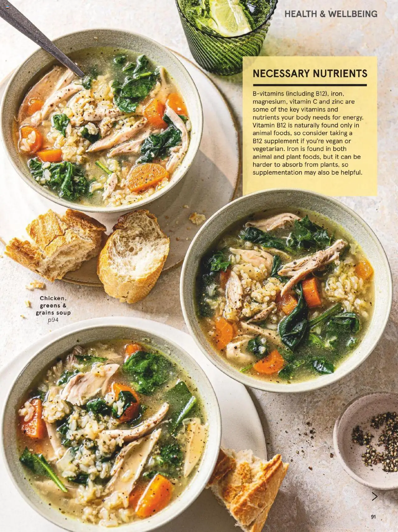  | Page: 91 | Products: Soup, Iron