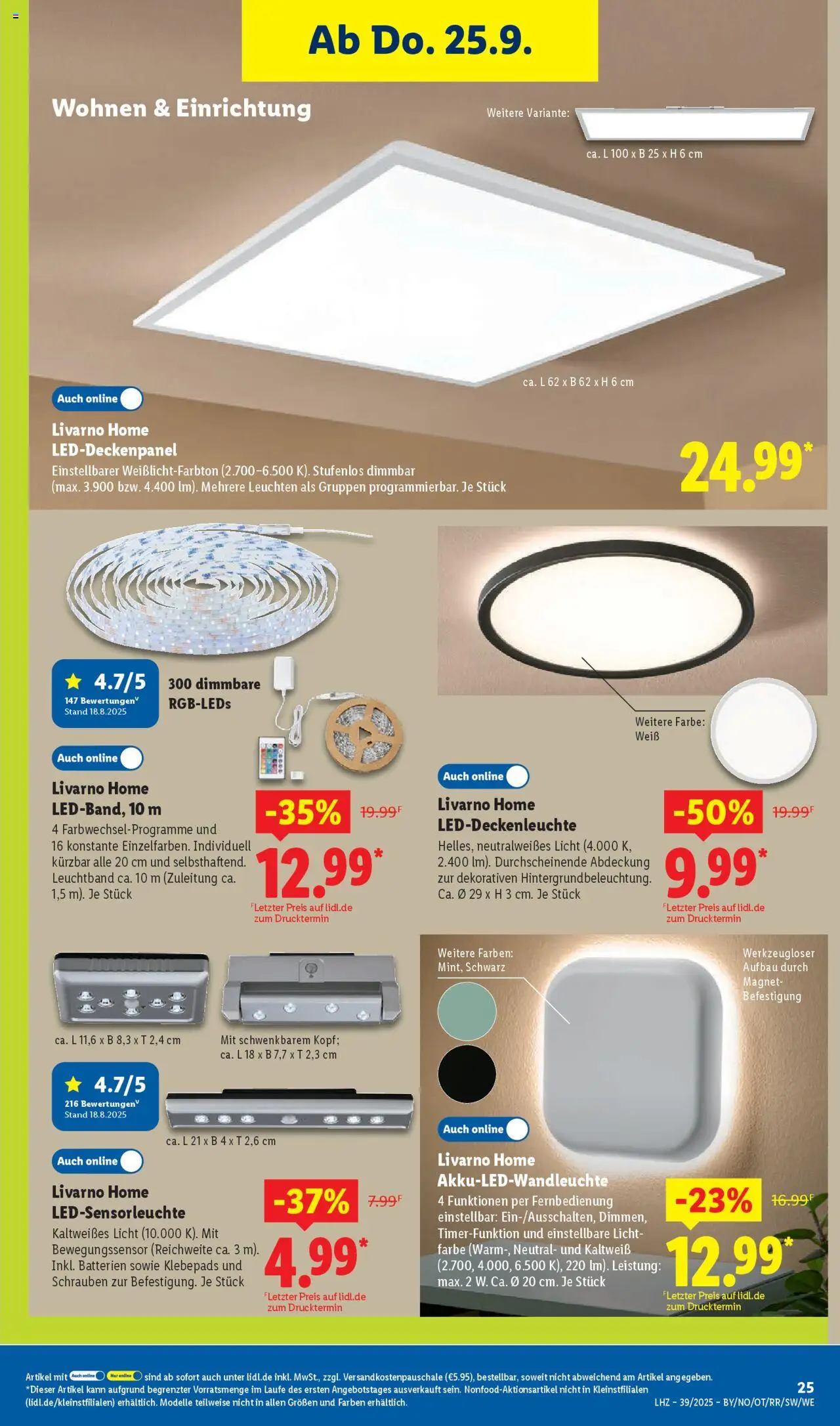 Lidl Prospekt Hilders – gültig ab 22.09.2025 | Seite: 35 | Produkte: Batterien