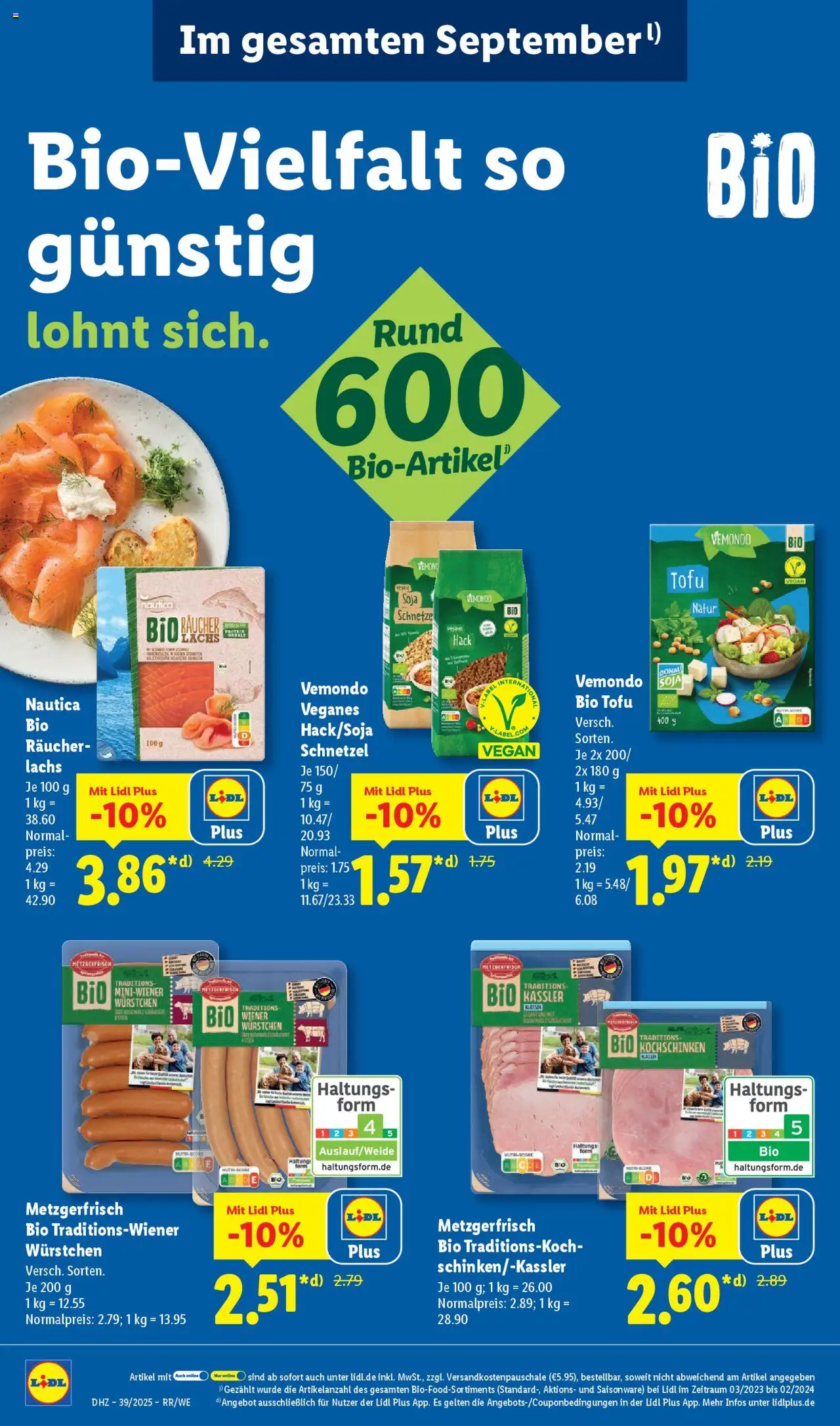 Lidl Prospekt Bestwig – gültig ab 22.09.2025 | Seite: 8 | Produkte: Wiener wurstchen, Lachs