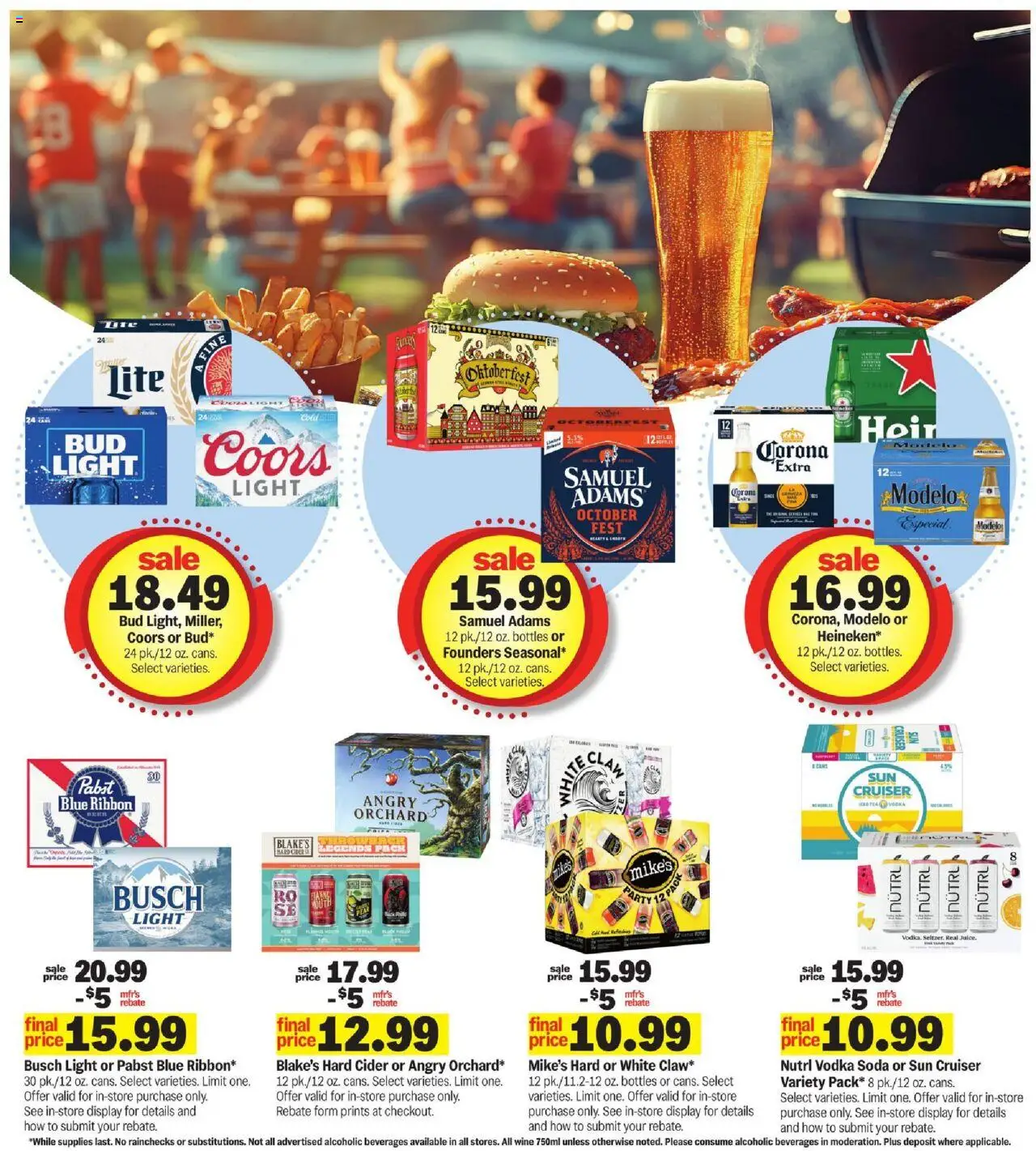 Meijer Weekly Ad - MI - valid from 17.09.2025 | Page: 23 | Products: Cider, Wine, Tea, Vodka