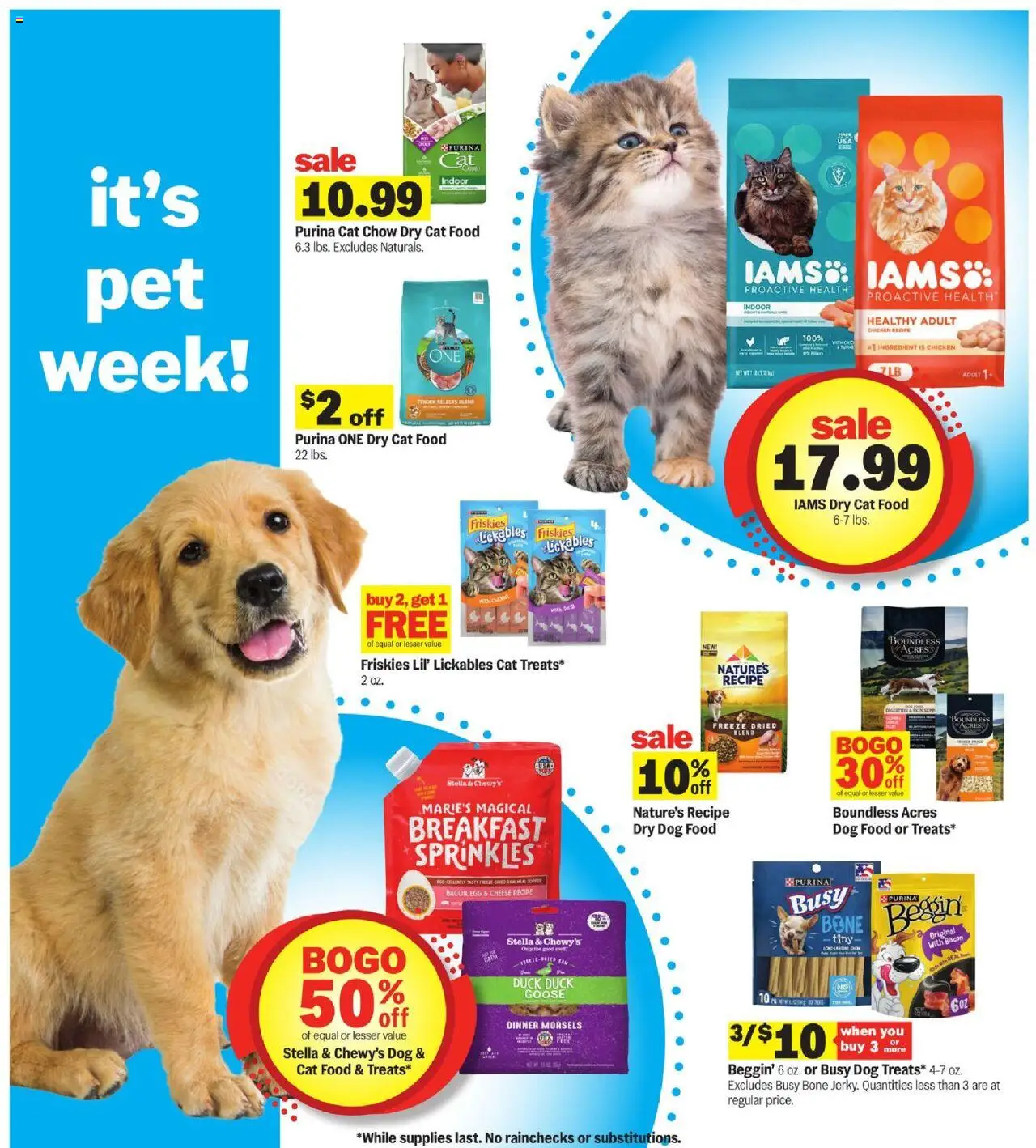 Meijer Weekly Ad - MI - valid from 17.09.2025 | Page: 27 | Products: Dog Food, Cat Food, Cheese