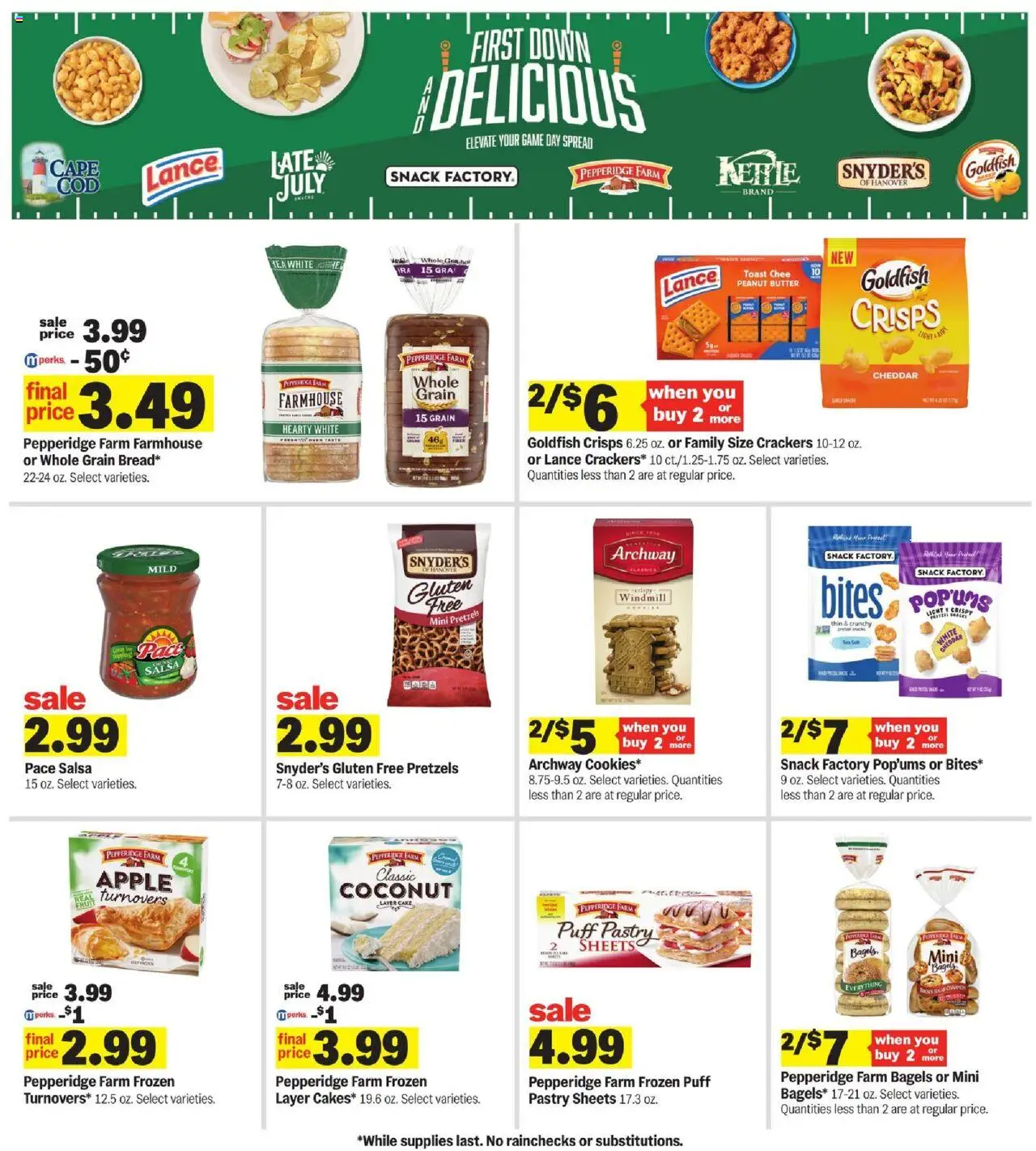 Meijer Weekly Ad - MI - valid from 17.09.2025 | Page: 37 | Products: Butter, Salt, Puff Pastry, Game