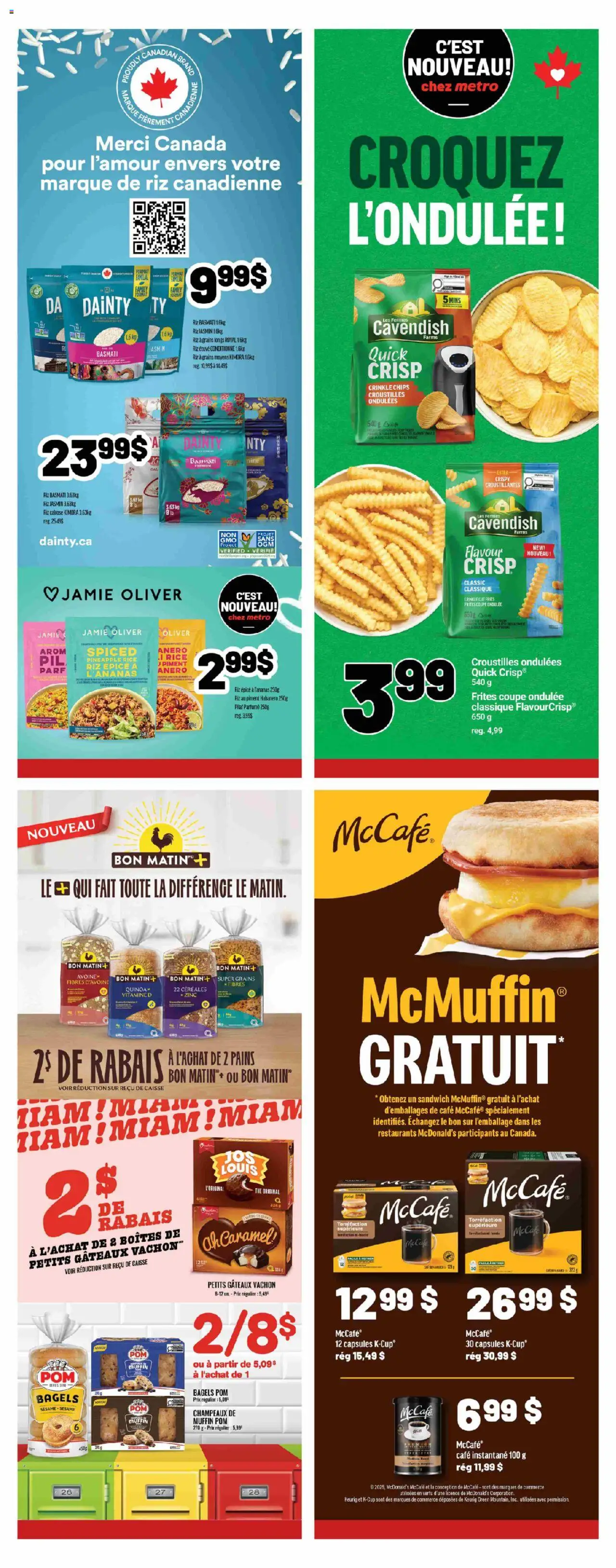 Metro flyer valid from 18.09.2025 | Page: 21 | Products: Rice, Pineapple, Chips, Ham