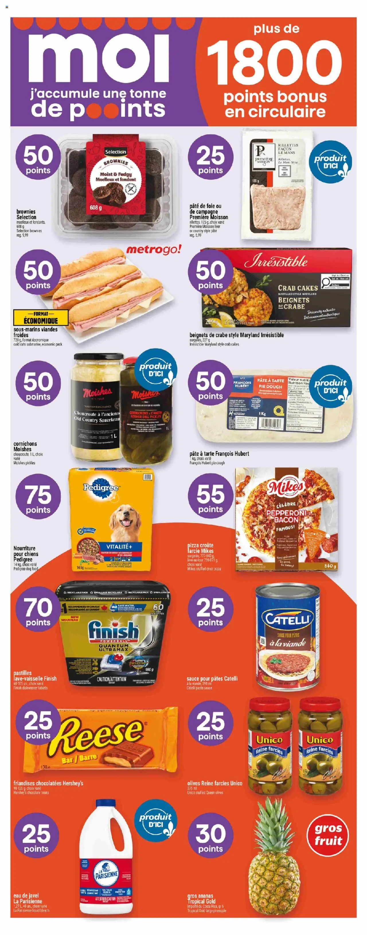 Metro flyer valid from 18.09.2025 | Page: 15 | Products: Dishwasher, Cheese, Chocolate, Pizza