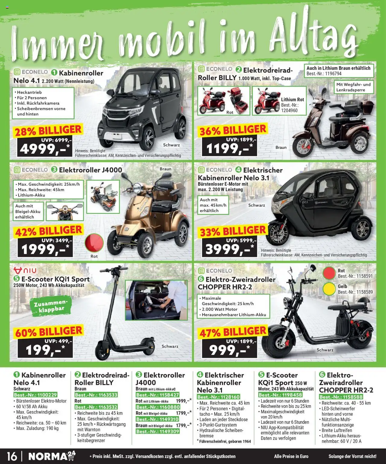 Norma Bestellmagazin September 2025 – gültig ab 01.09.2025 | Seite: 16 | Produkte: Steckdose