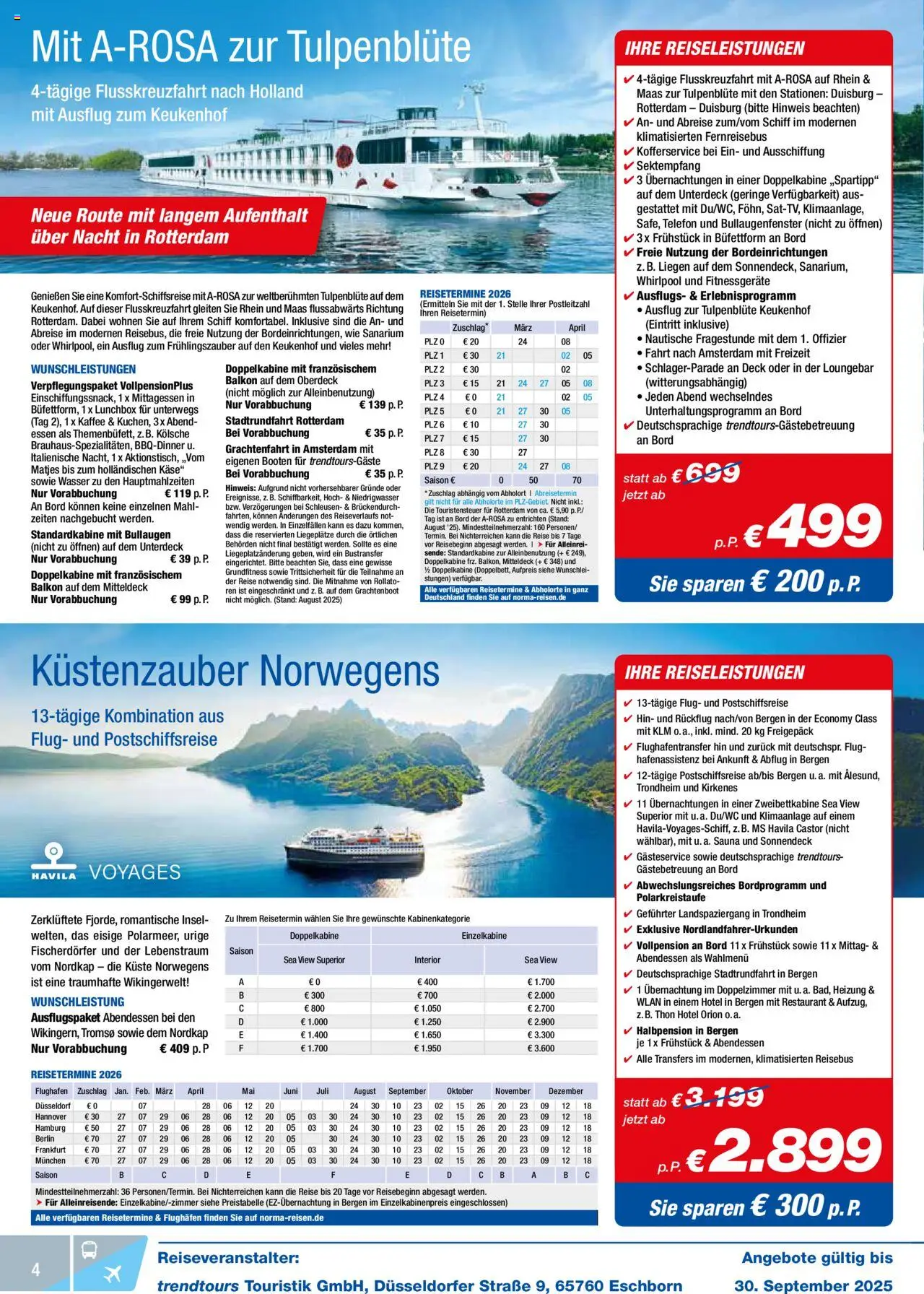 Norma Resien – gültig ab 01.09.2025 | Seite: 4 | Produkte: Klimaanlage, Käse, Wasser, Telefon