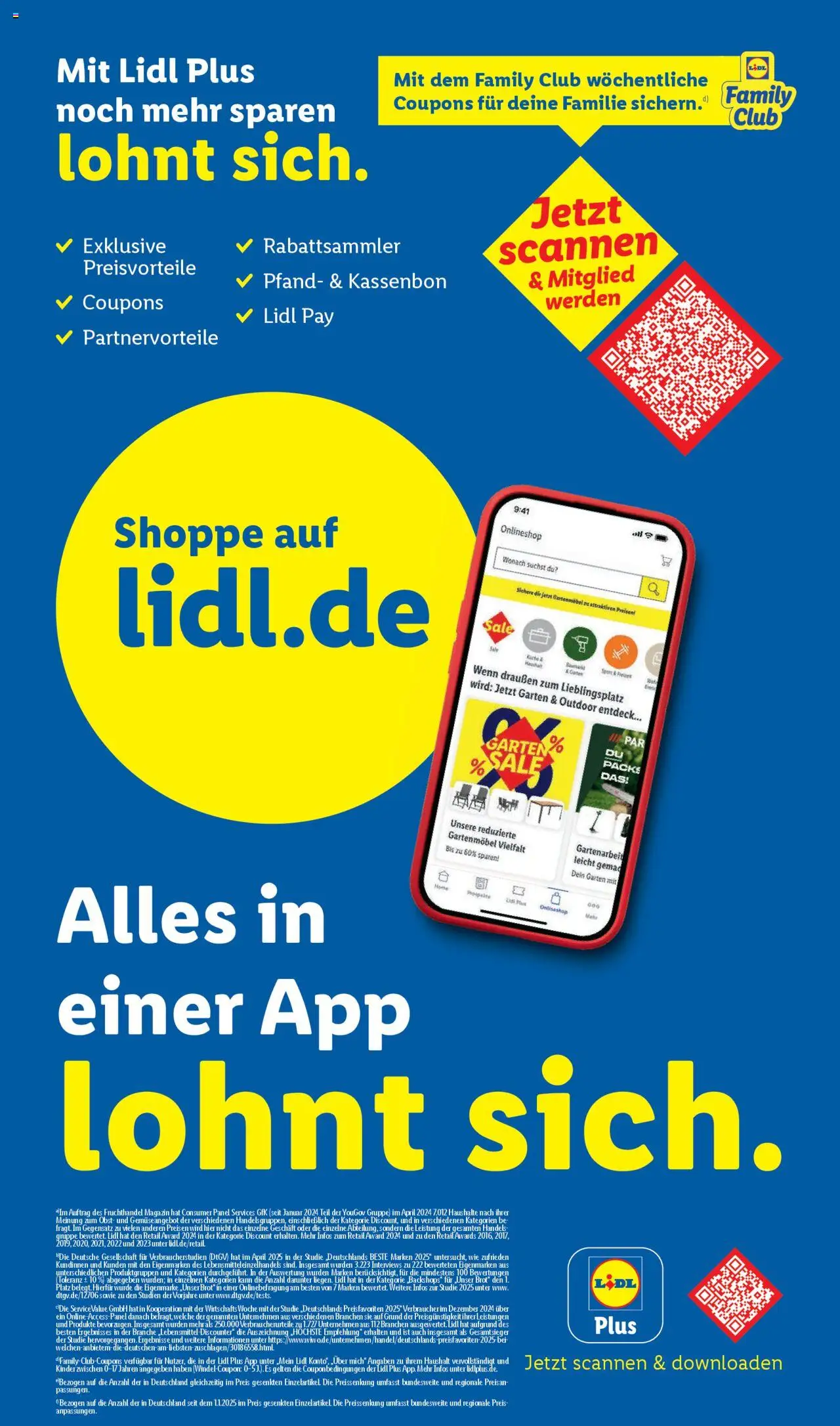 Lidl lohnt sich – gültig ab 22.09.2025 | Seite: 4 | Produkte: Gartenmöbel, Küche, Obst, Brot