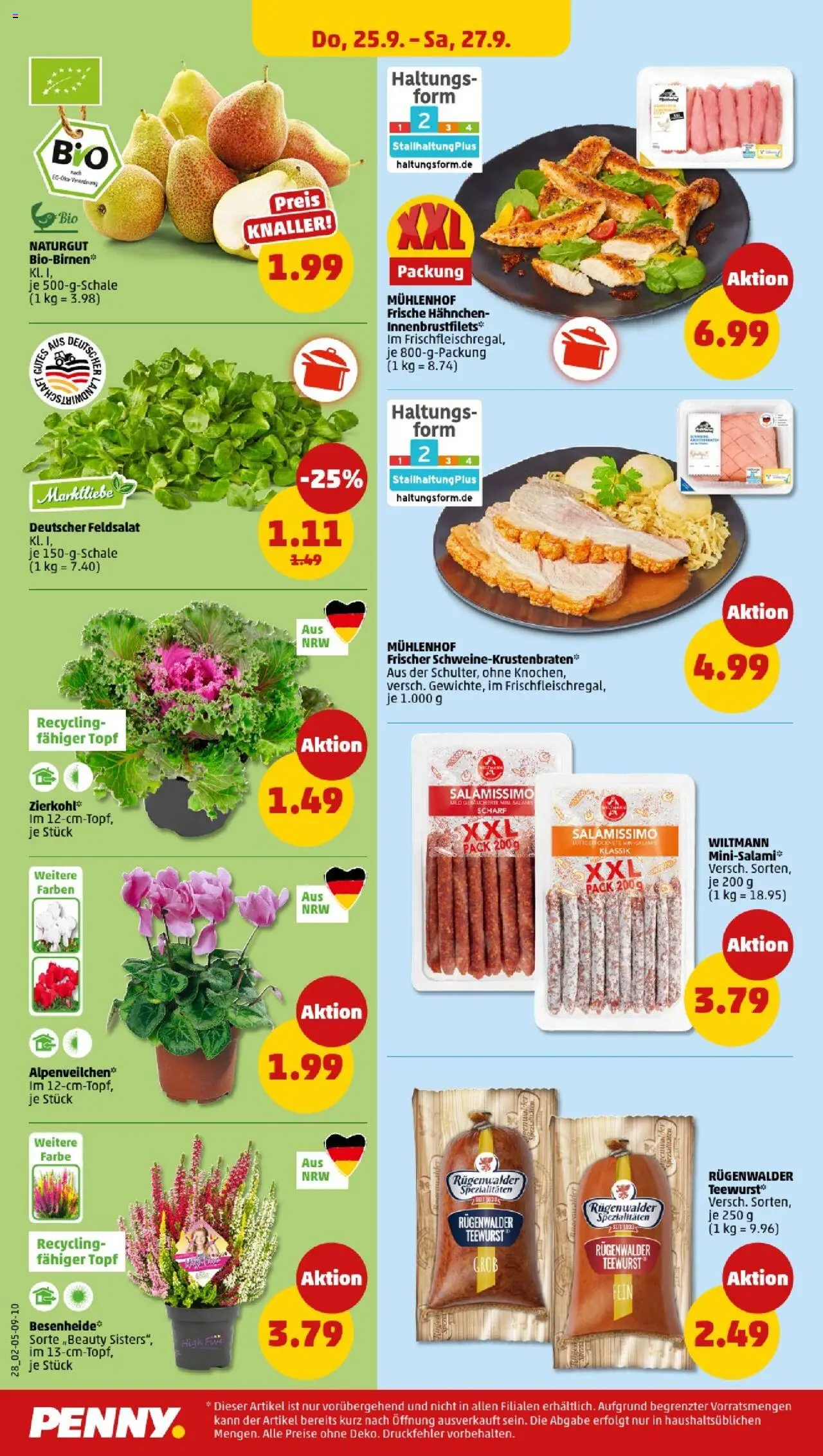 Penny - Nordrhein - Westfalen – gültig ab 22.09.2025 | Seite: 30 | Produkte: Hahnchen