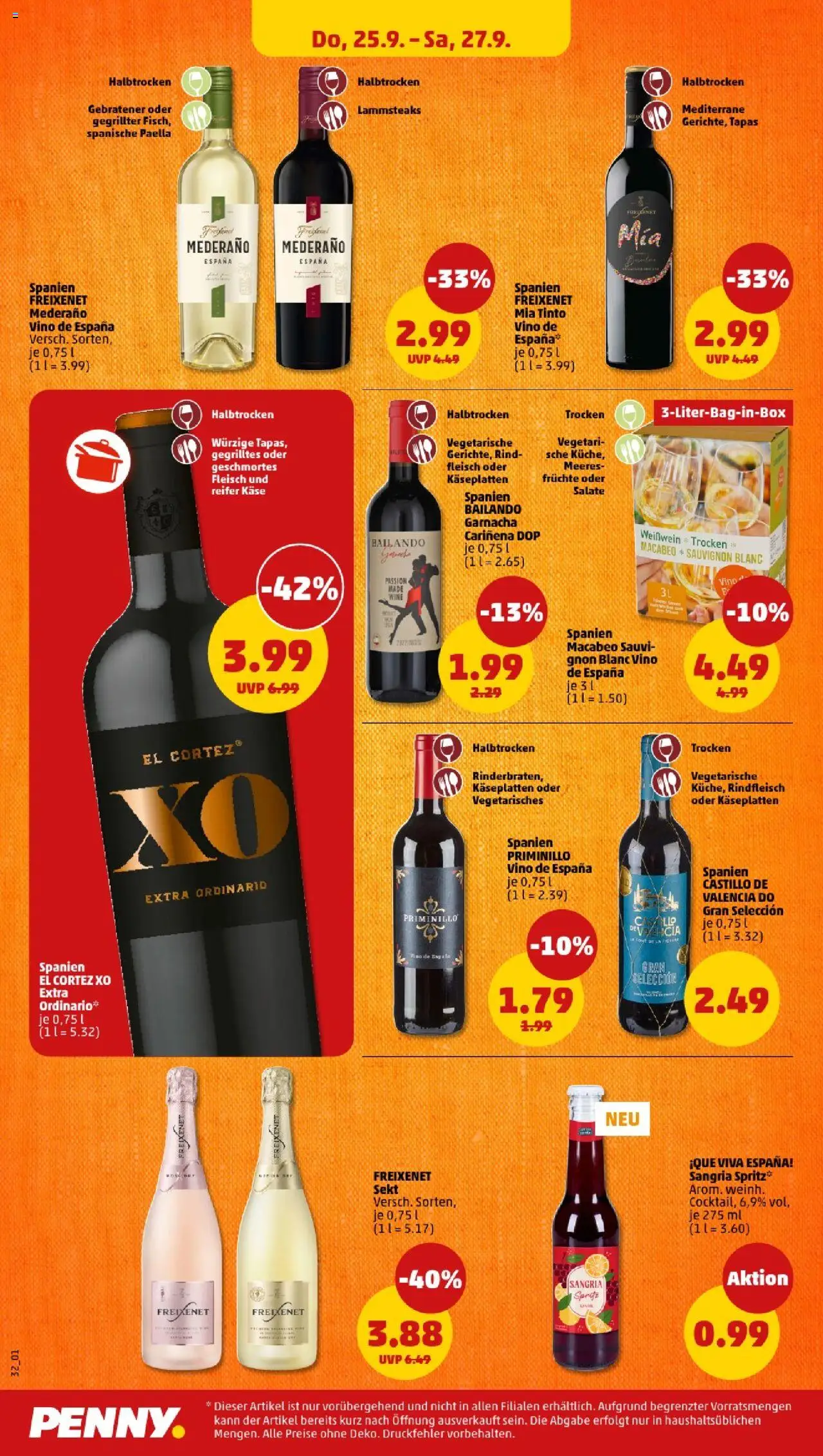 Penny - Berlin – gültig ab 22.09.2025 | Seite: 34 | Produkte: Käse, Freixenet, Sekt, Freixenet mederano