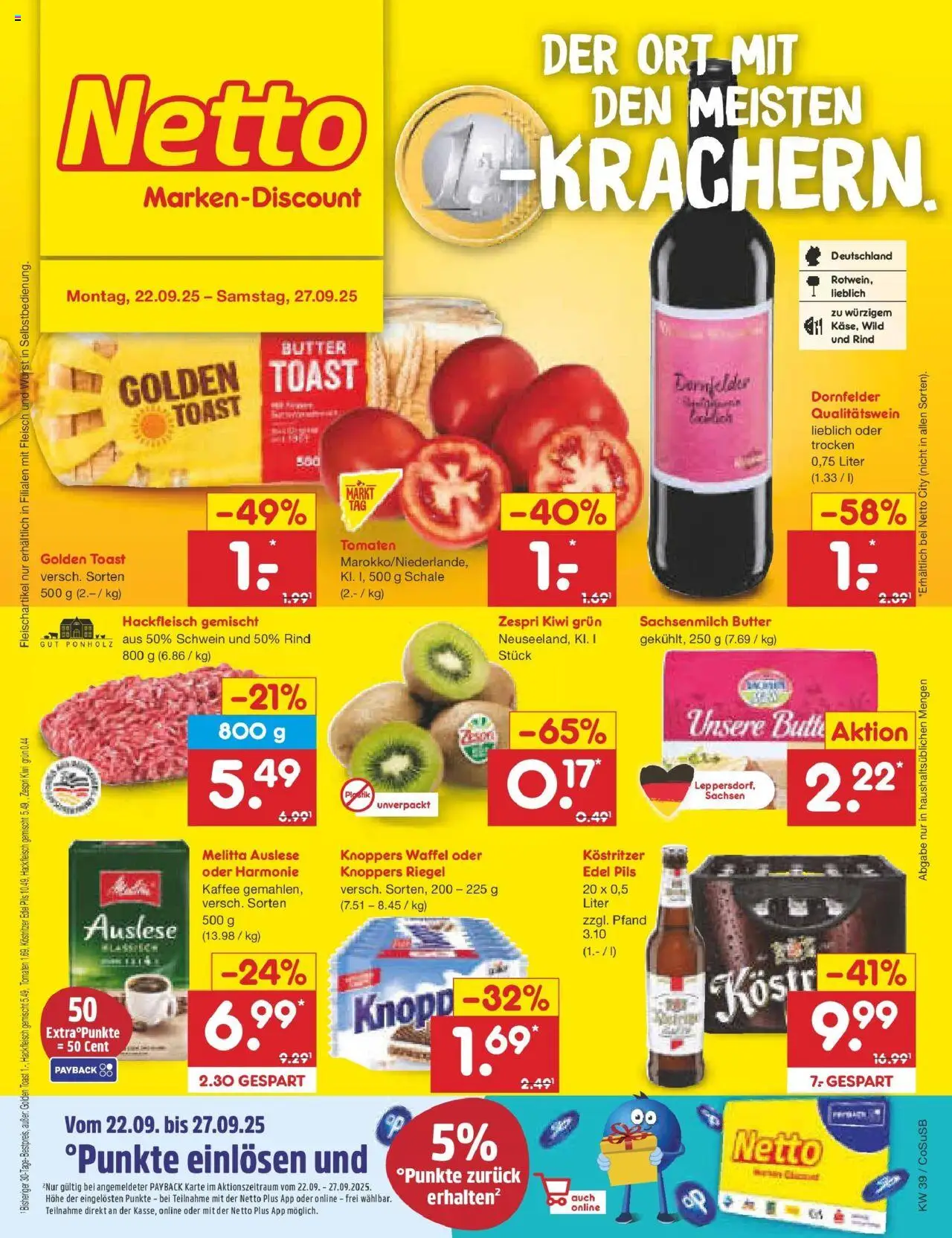 Netto Marken-Discount prospekt Bitterfeld-Wolfen	 (ab 21.09.2025) » Angebote