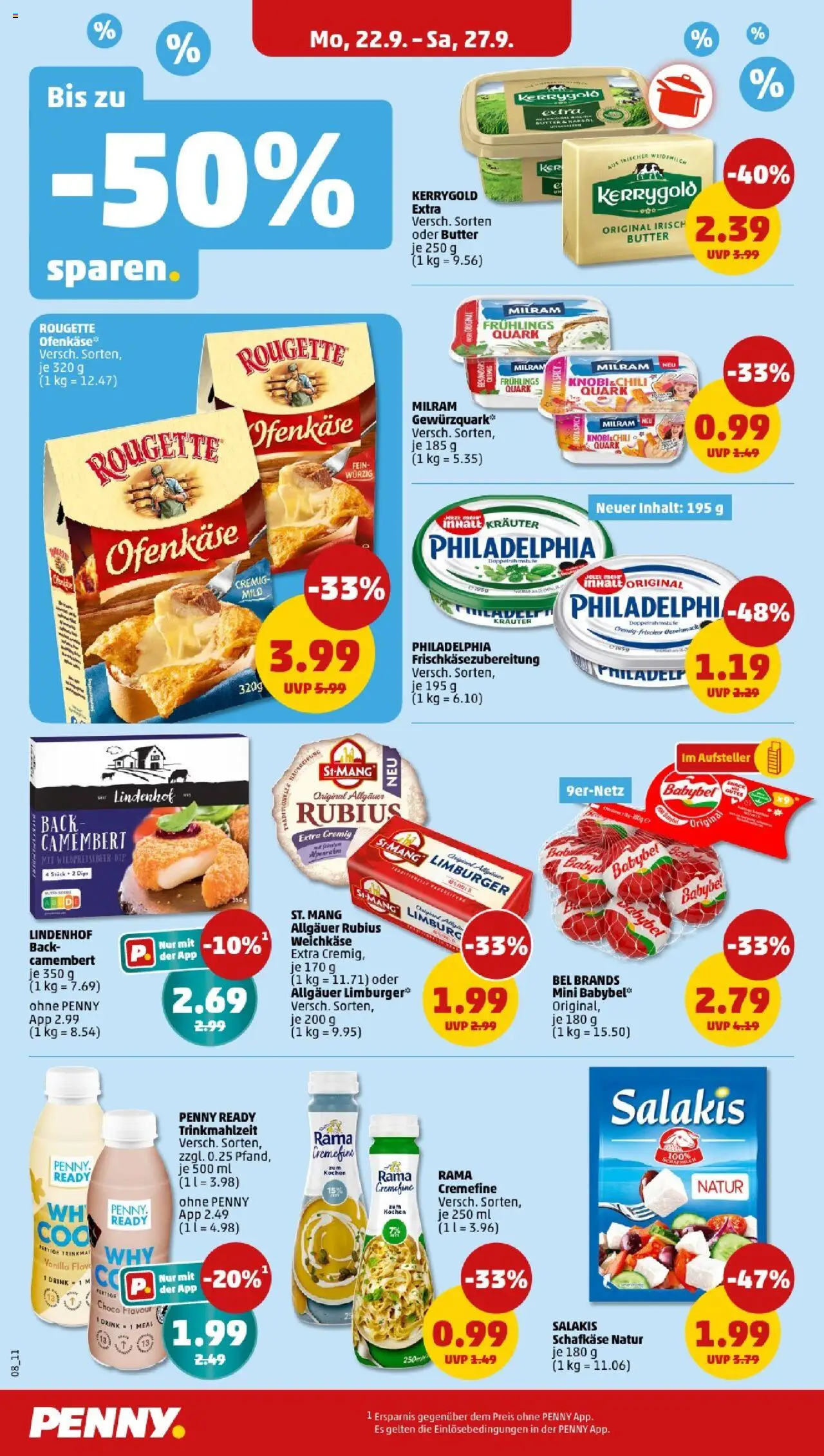 Penny - Mecklenburg-Vorpommern – gültig ab 22.09.2025 | Seite: 10 | Produkte: Rama, Butter, Chili, Babybel