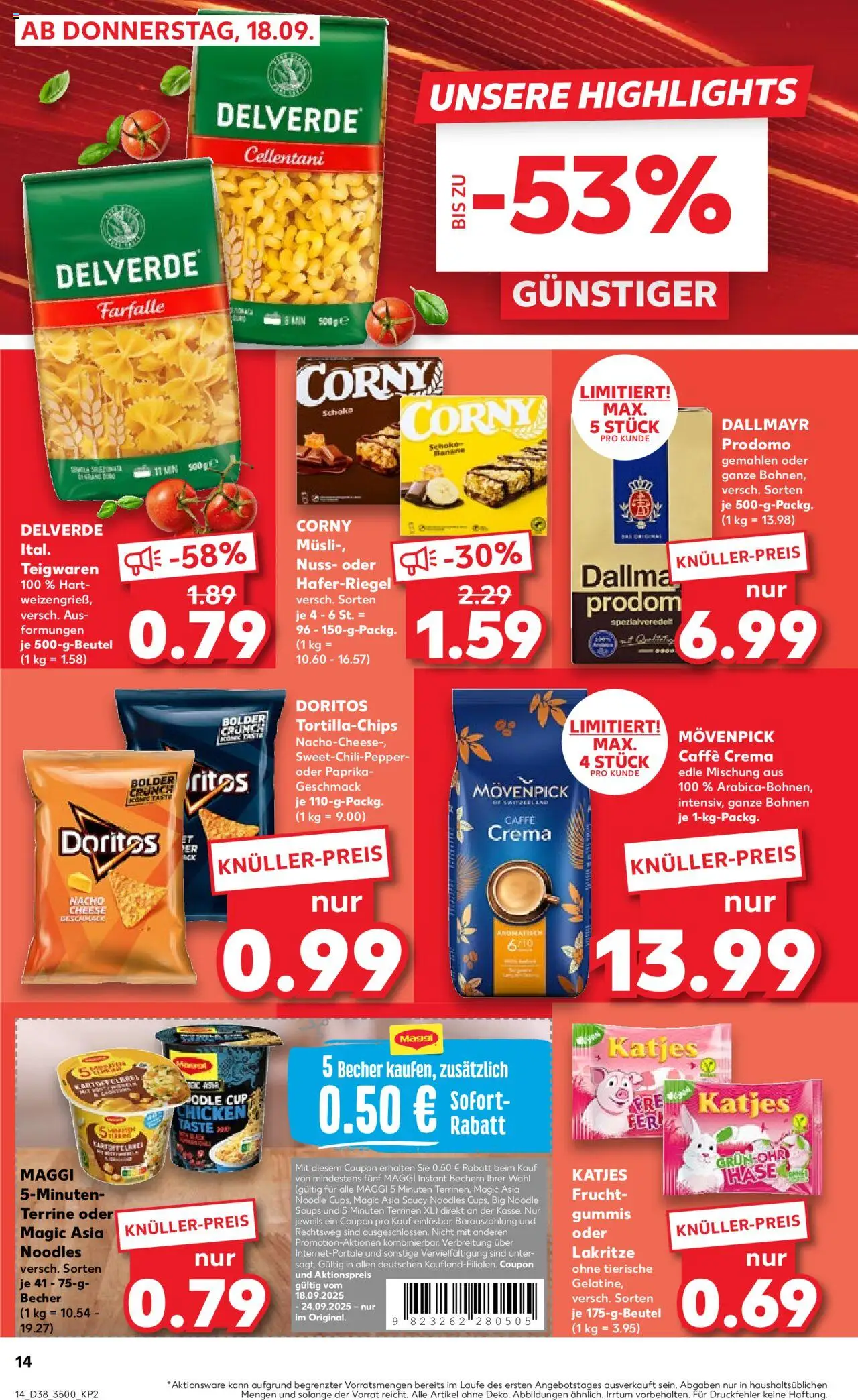 Kaufland prospekt Jena	 – gültig ab 21.09.2025 | Seite: 14