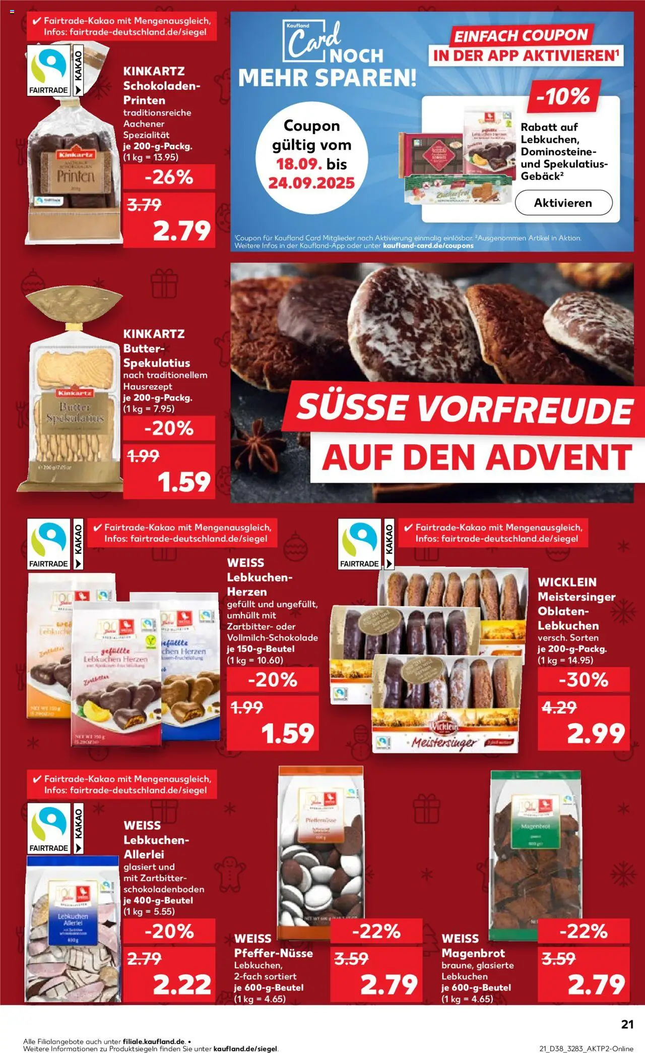 Kaufland prospekt Jena	 – gültig ab 21.09.2025 | Seite: 21