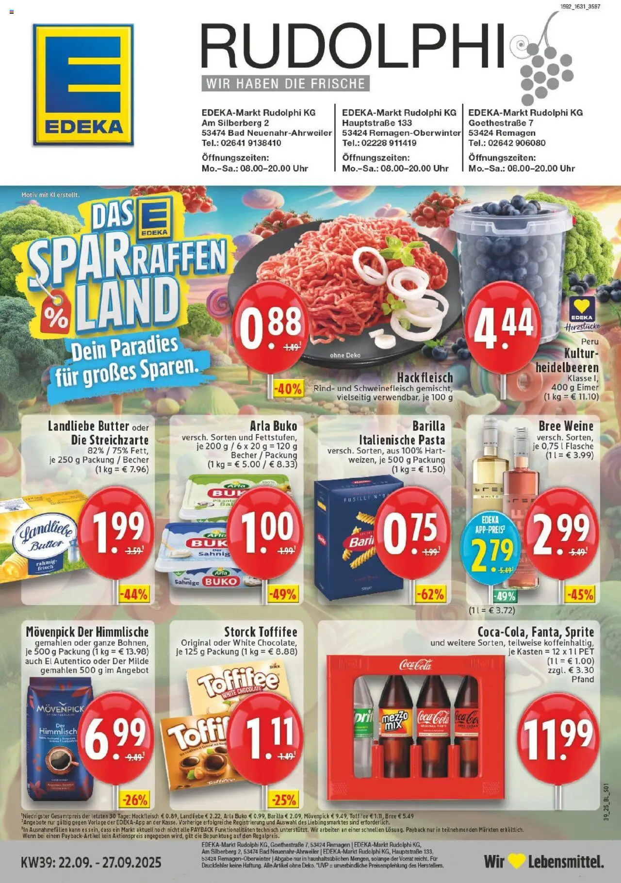 Edeka prospekt nächste woche Bad Neuenahr – Ahrweiler (ab 21.09.2025)