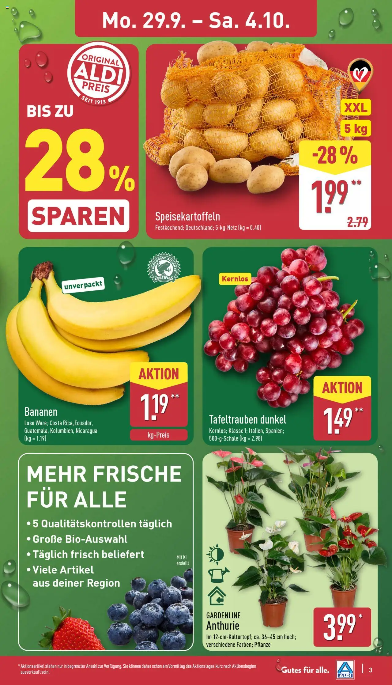 Aldi Prospekt 	 – gültig ab 29.09.2025 | Seite: 3