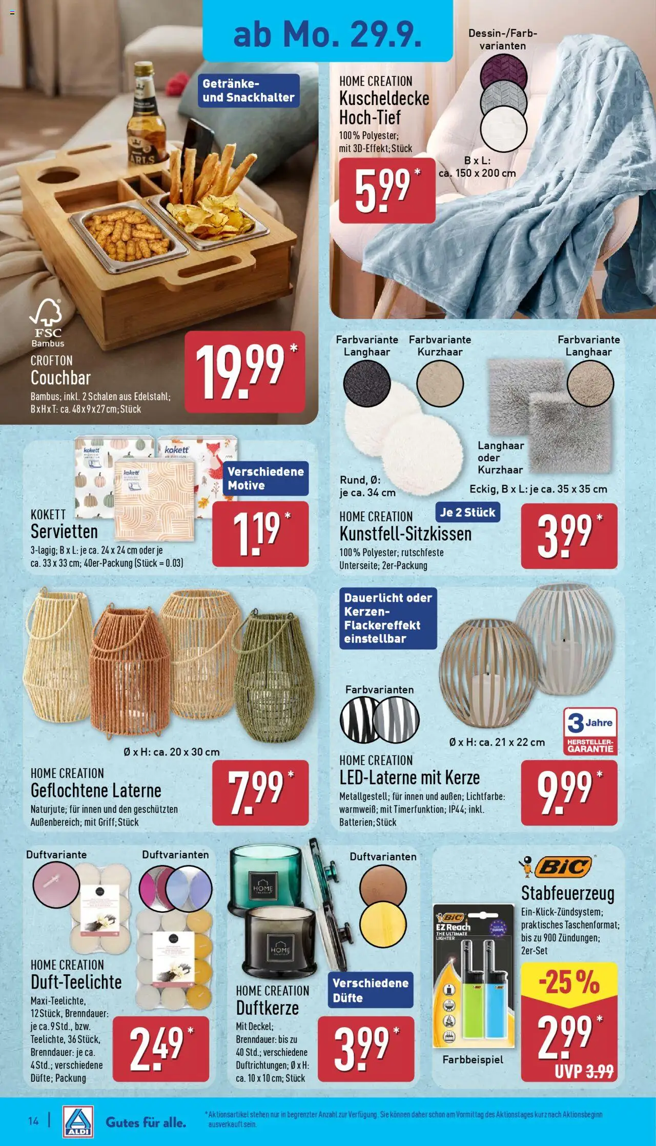 Aldi Prospekt 	 – gültig ab 29.09.2025 | Seite: 14