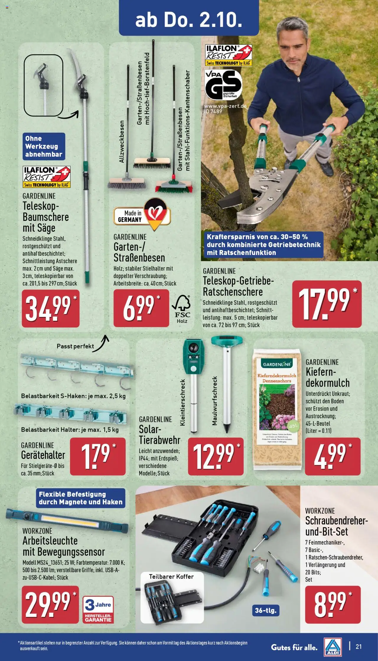 Aldi Prospekt 	 – gültig ab 29.09.2025 | Seite: 21