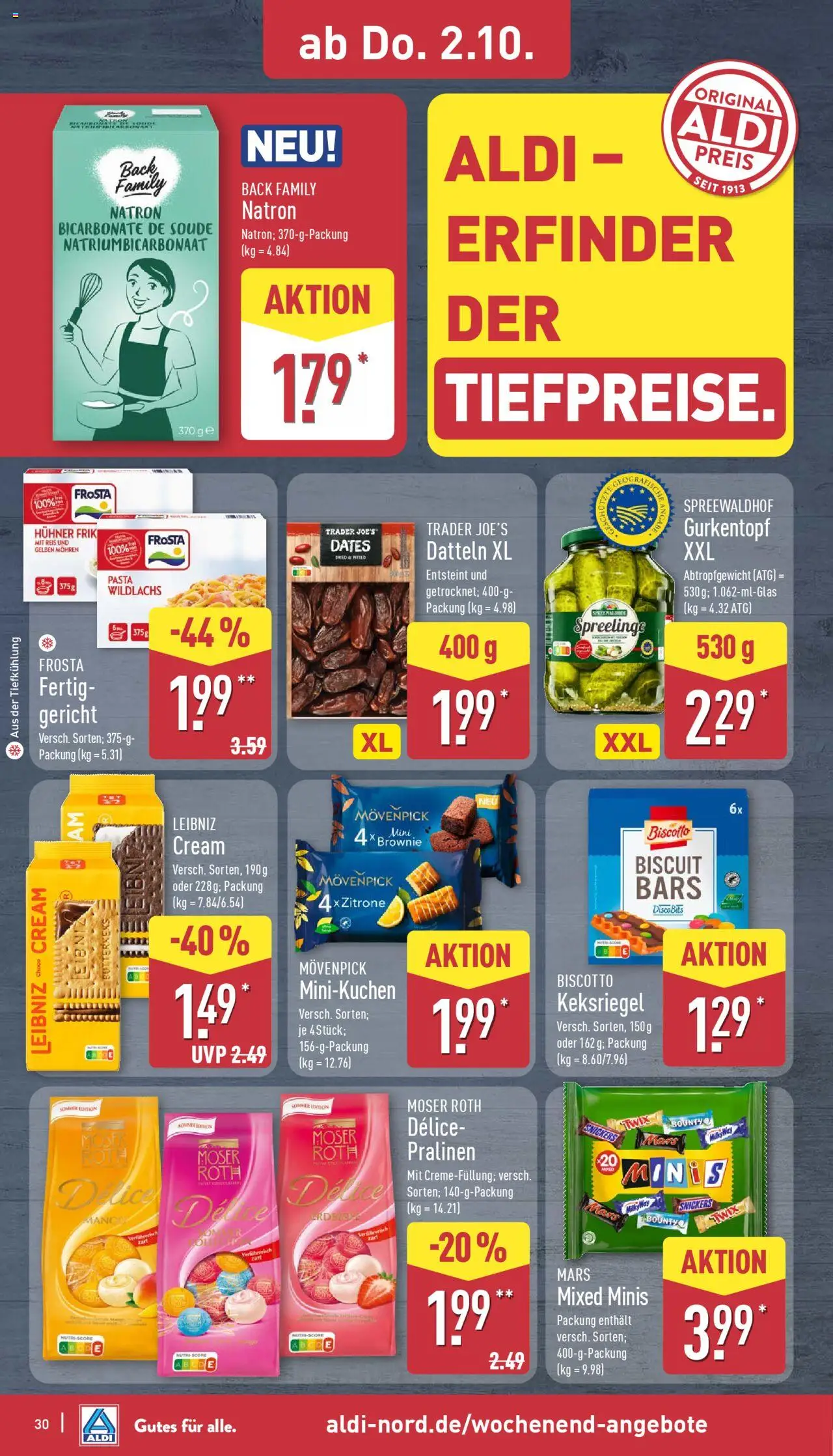 Aldi Prospekt 	 – gültig ab 29.09.2025 | Seite: 30