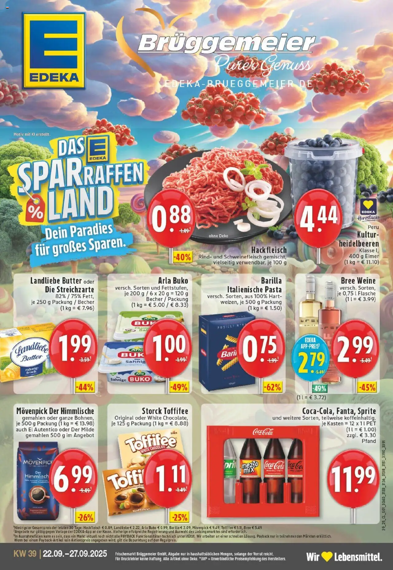 Edeka prospekt nächste woche Kevelaer	 (ab 21.09.2025)