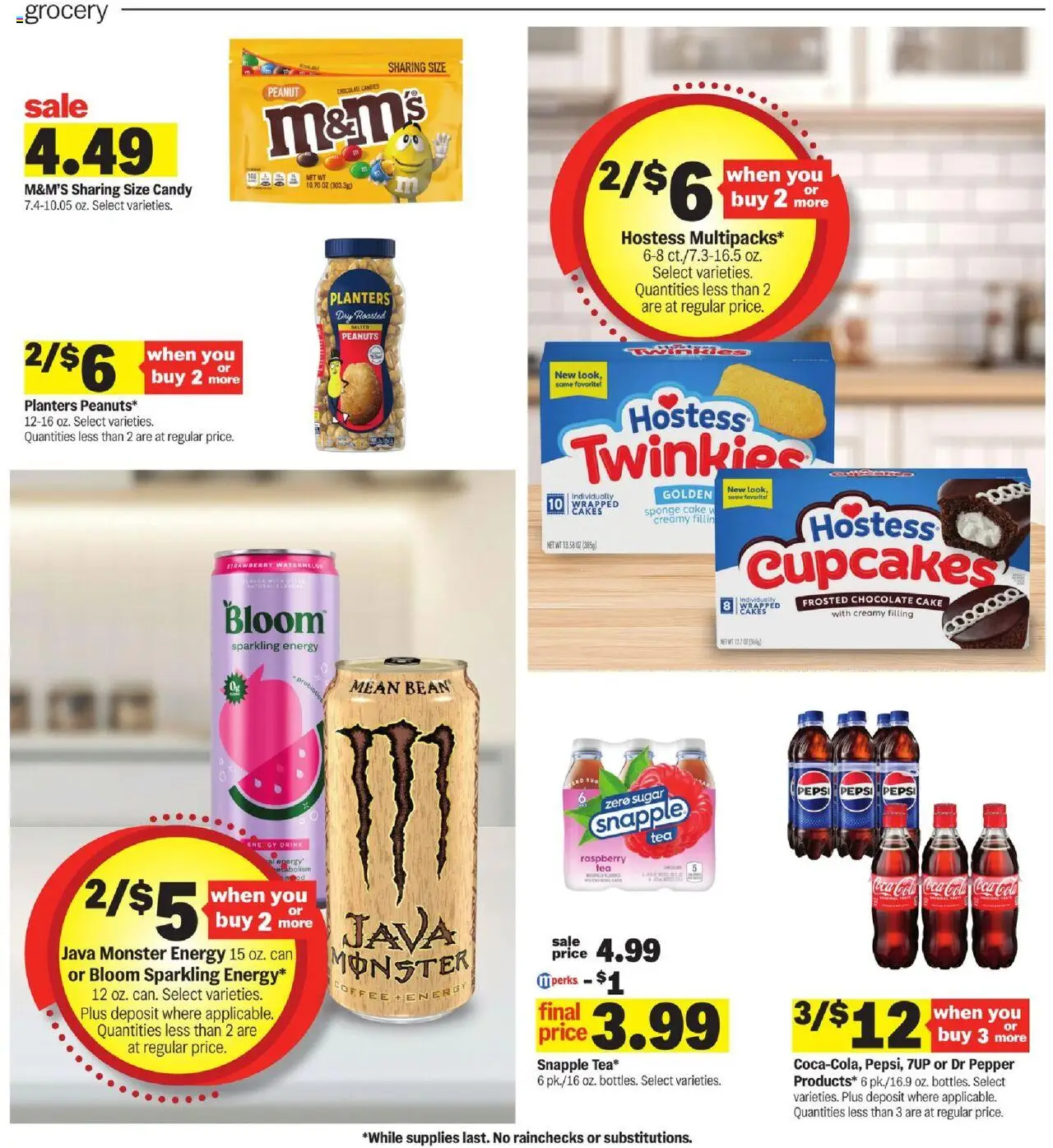 Meijer Weekly Ad - valid from 24.09.2025 | Page: 17 | Products: Coffee, Tea, Sponge, Sugar