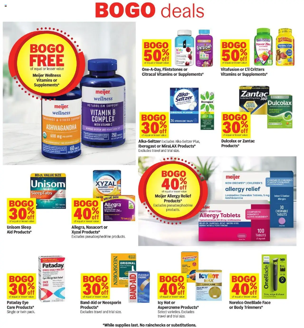 Meijer Weekly Ad - valid from 24.09.2025 | Page: 28 | Products: Vitamin, Zinc, Tablet
