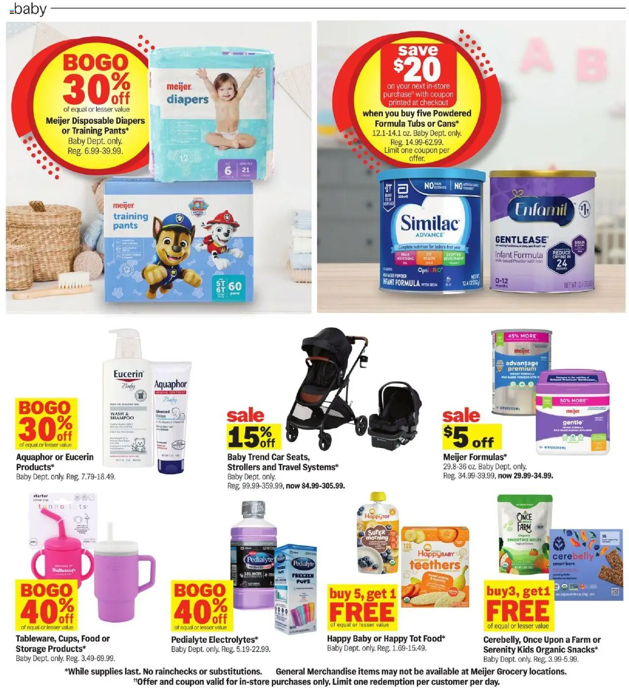 Meijer Weekly Ad - valid from 24.09.2025 | Page: 35 | Products: Shampoo, Starter, Freezer, Iron