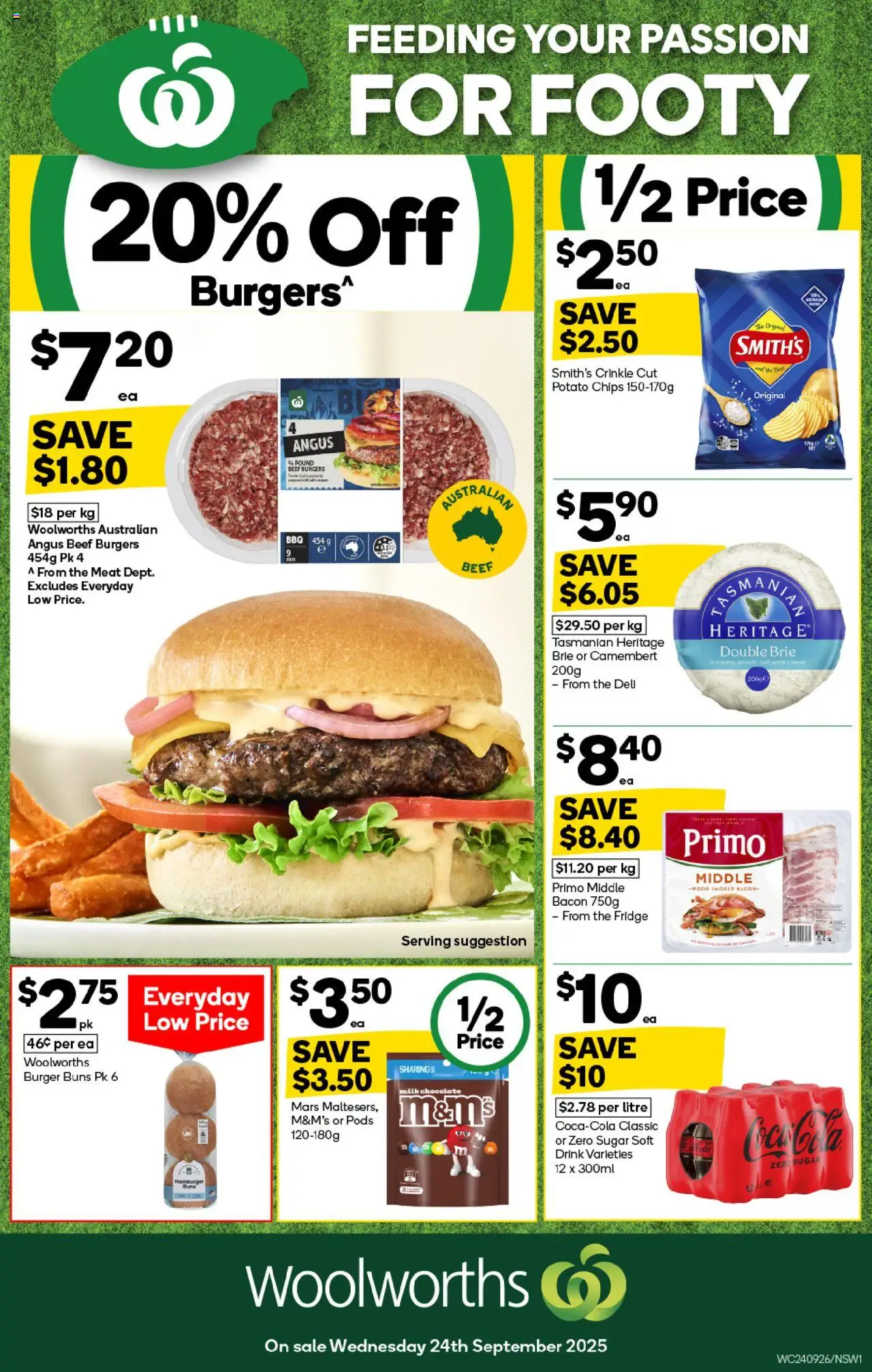 Woolworths catalogue - valid from 24.09.2025 | Page: 1