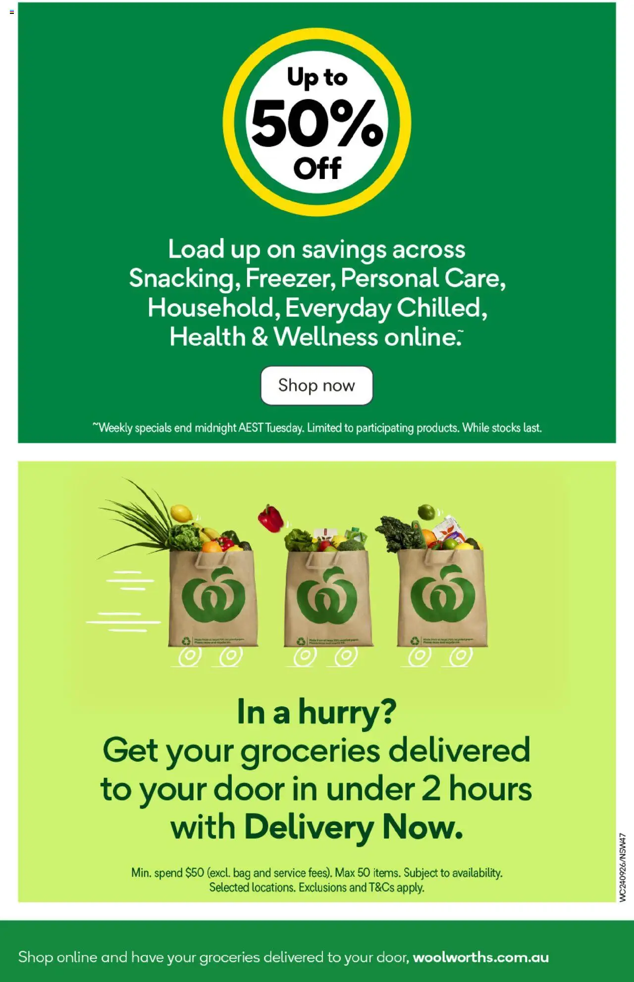 Woolworths catalogue - valid from 24.09.2025 | Page: 47